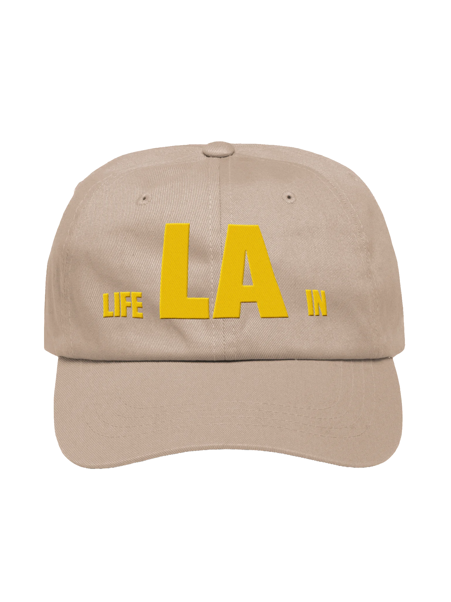 Life in LA Hat - Stone (+Vic and Jeff) product image (1)