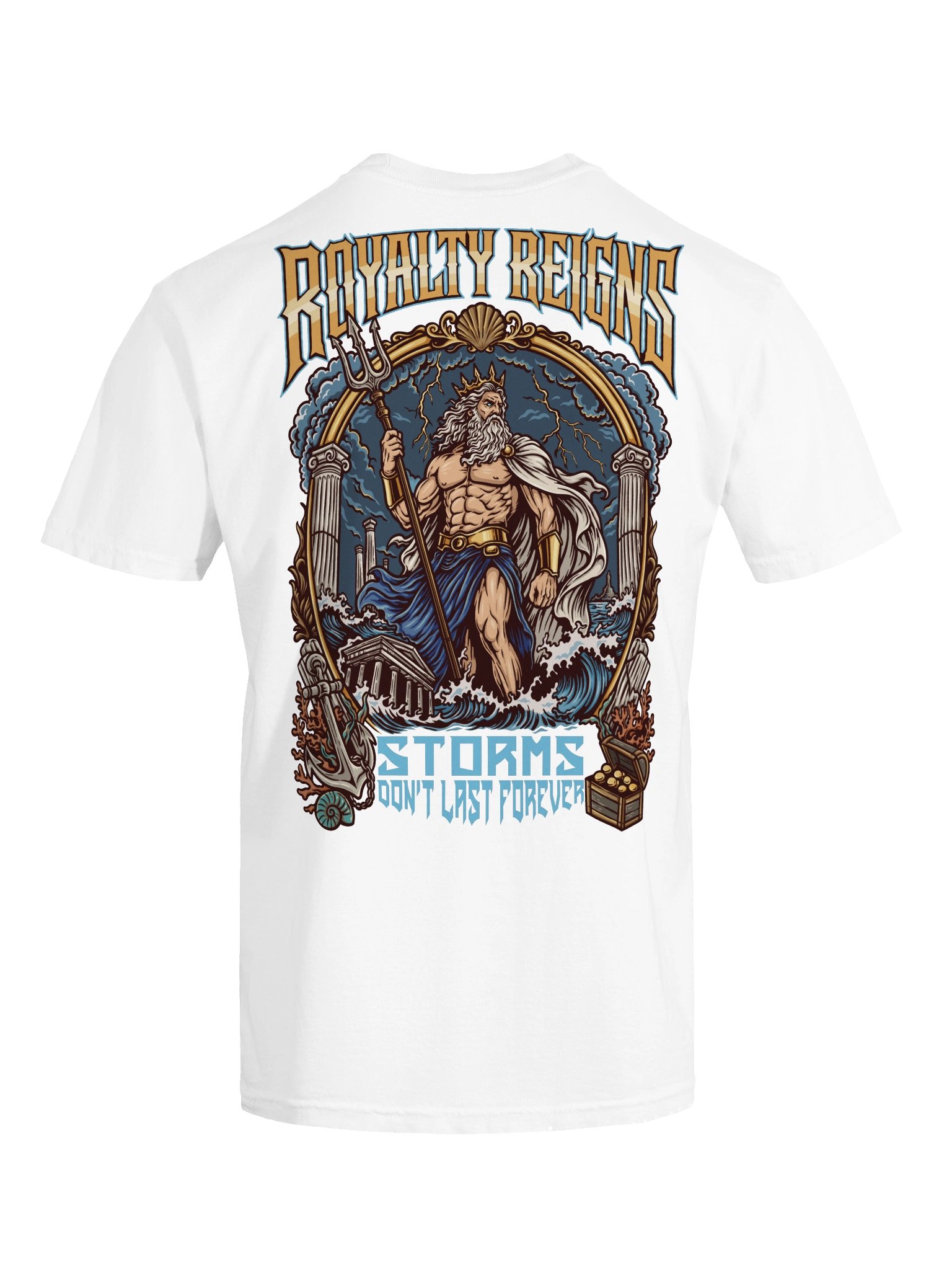 Storms Don't Last Forever Poseidon T-Shirt product image (1)