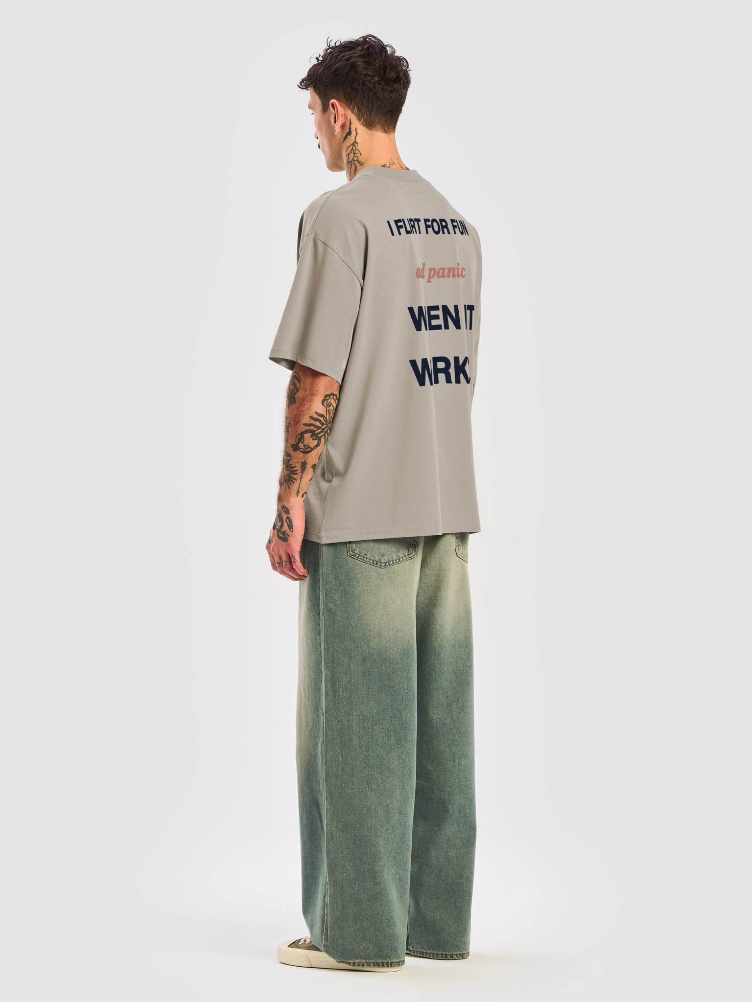 I Flirt for Fun — Oversized Tee product image (7)