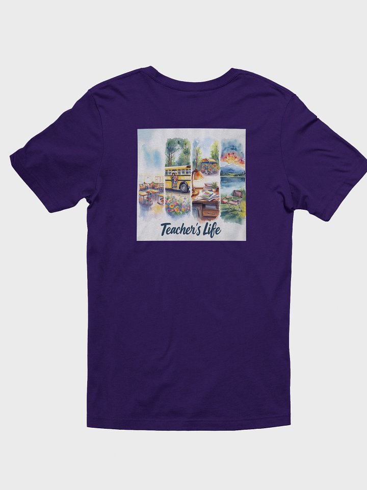 Teacher's Life Apple Pocket Tee product image (2)