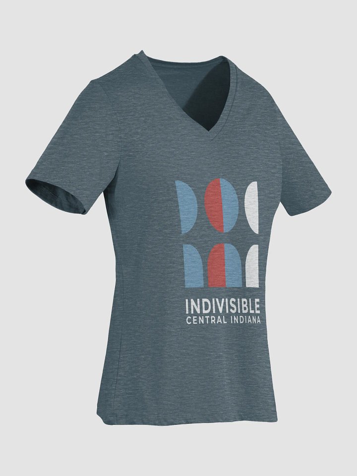 Indivisible CI Grey V Neck T - Shirt product image (2)