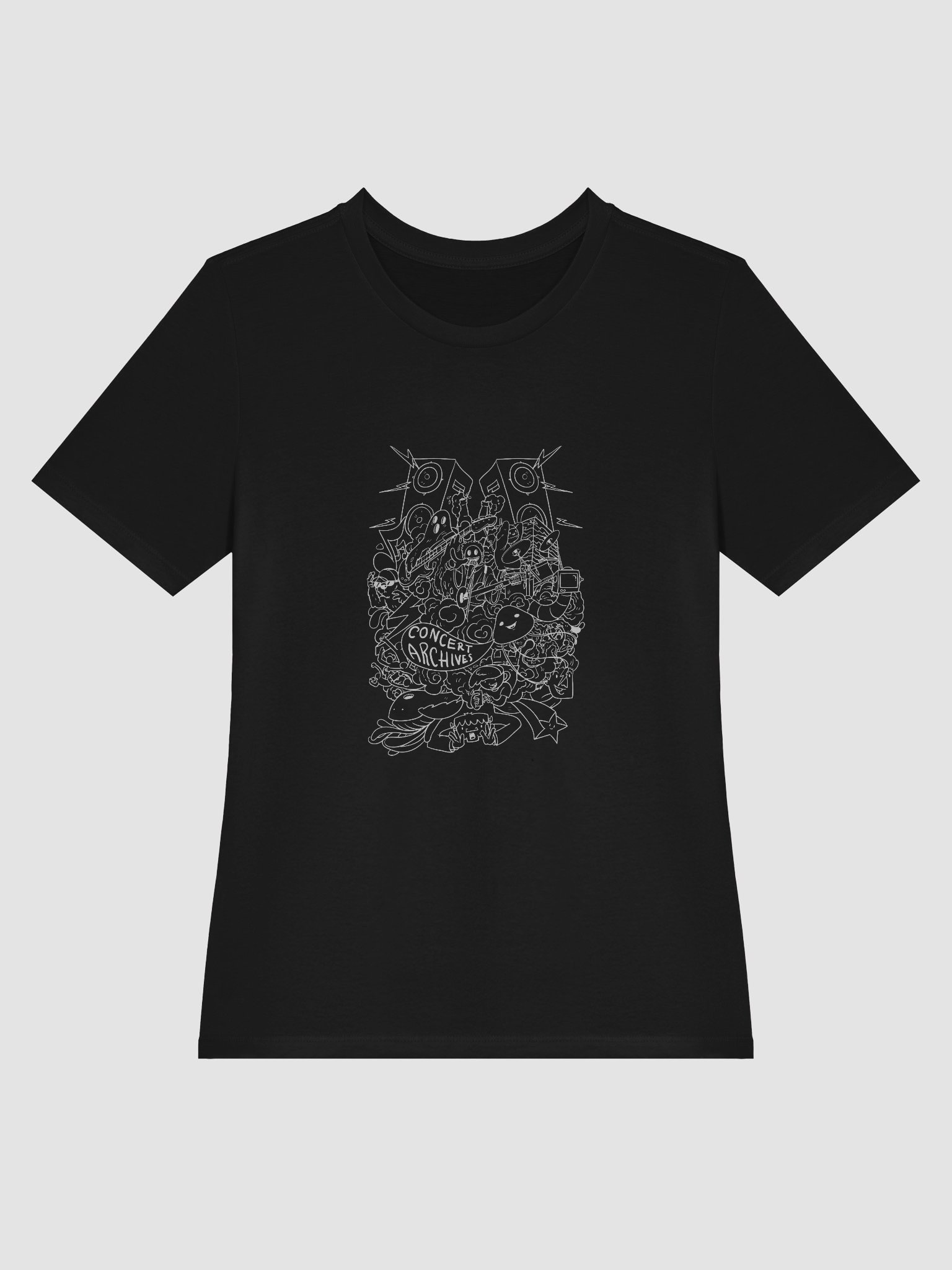 Whimsical Doodle T-Shirt (W) product image (4)