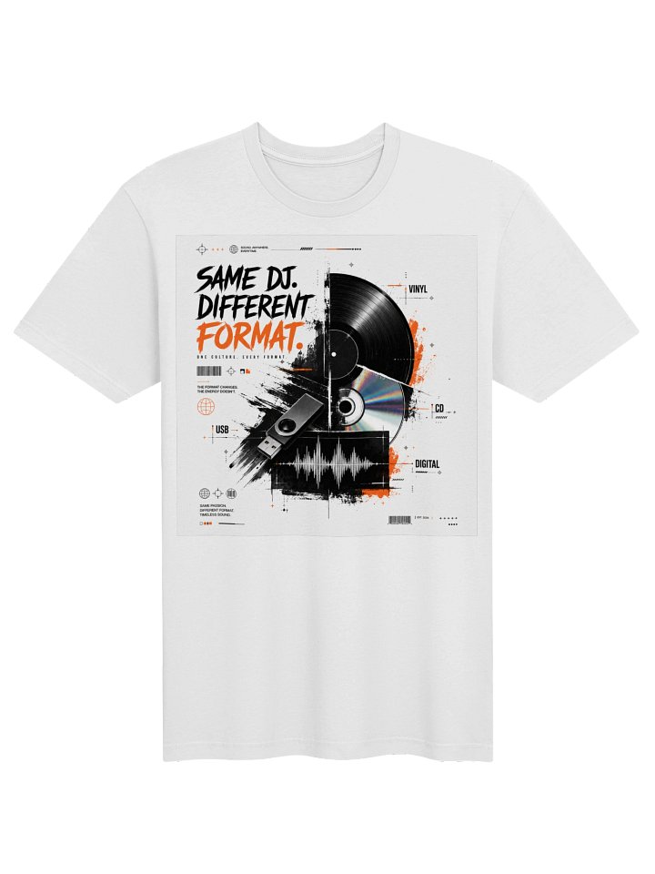 SAME DJ DIFFERENT FORMAT TEE product image (2)