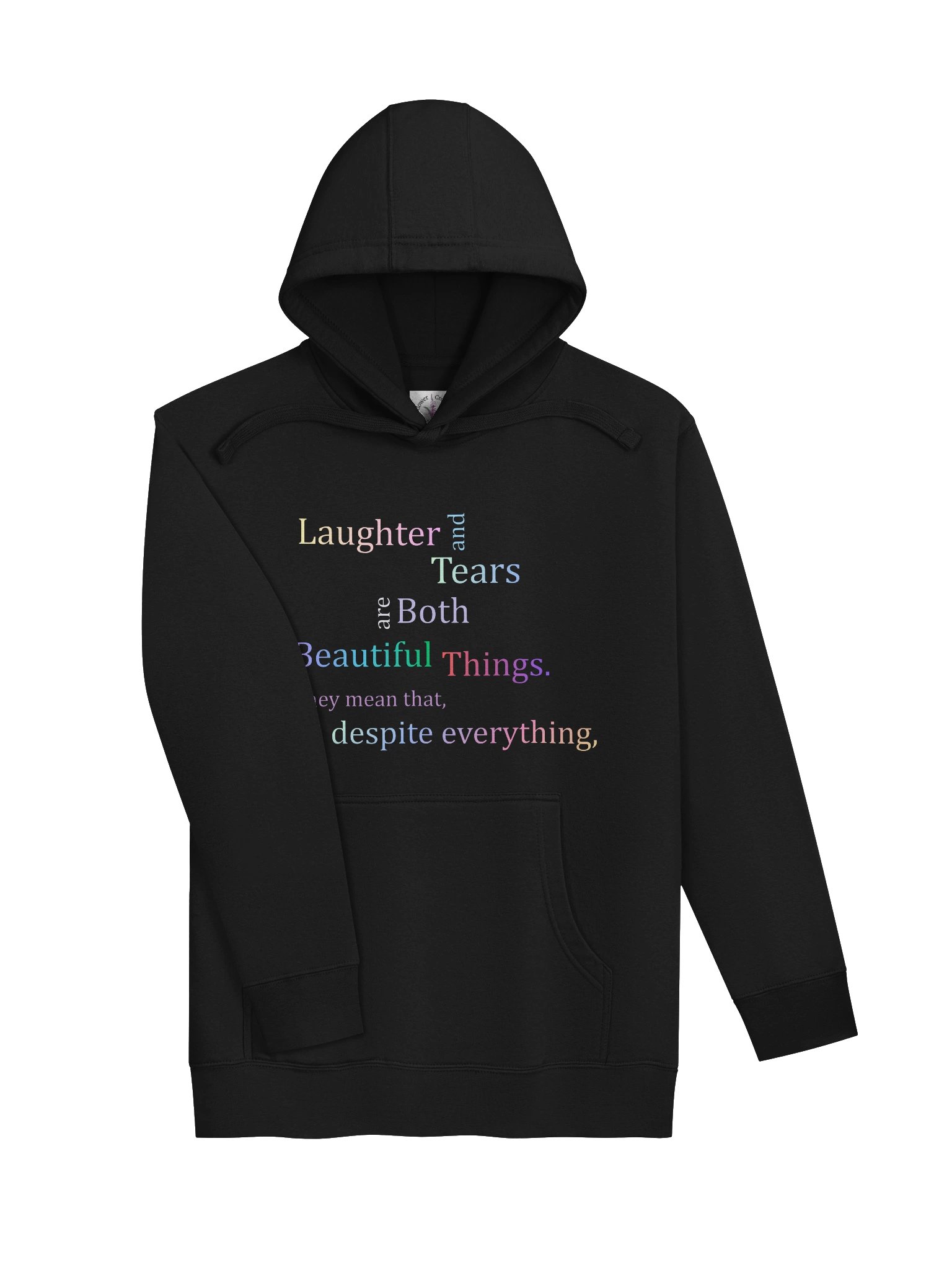 Life is Still Worth Living Hoodie - Rainbow product image (3)