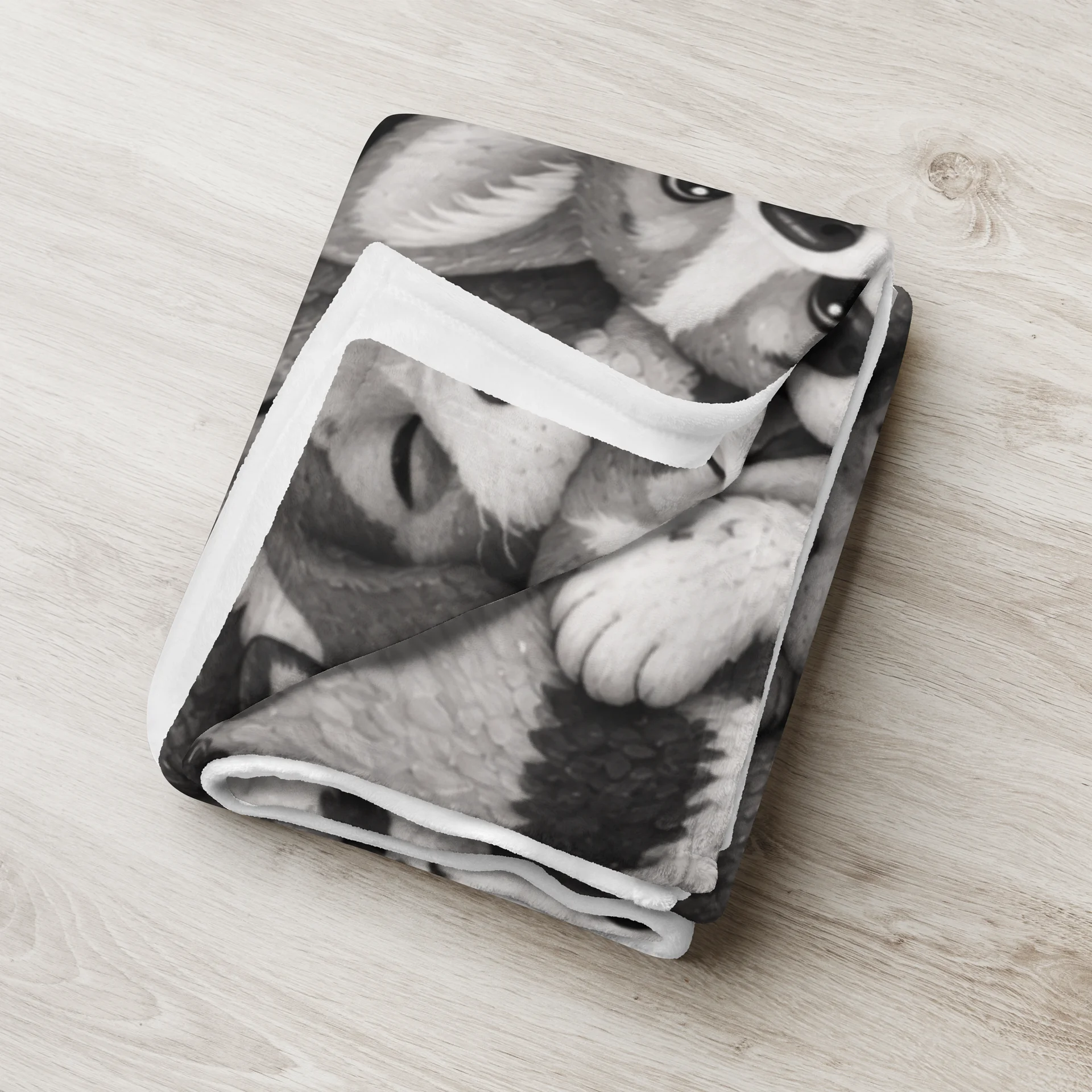 Plaid Faune - Chiens en Clair-Obscur product image (5)