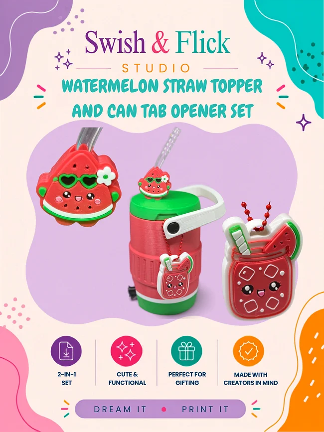 STRAW TOPPERS