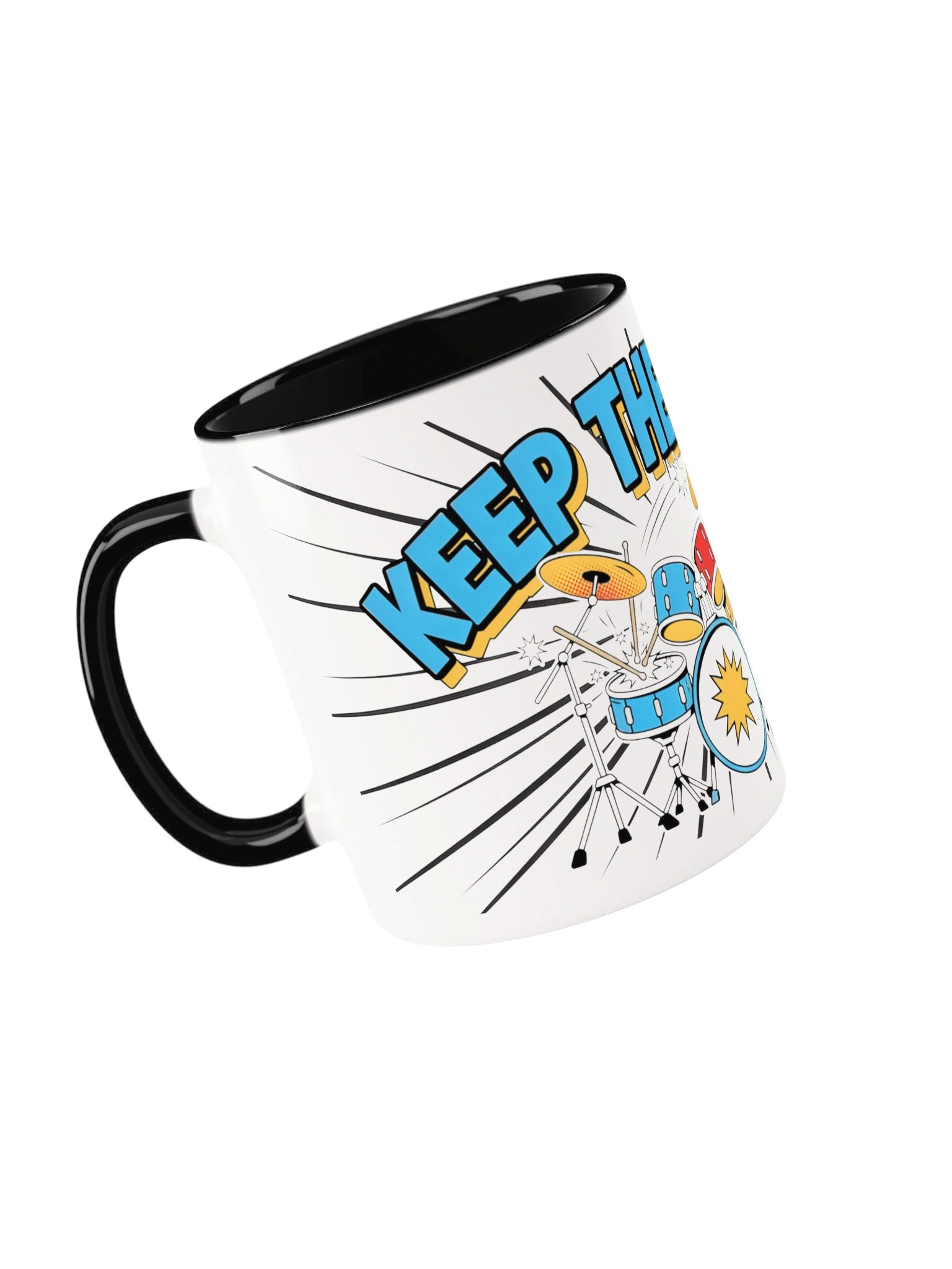 Keep the Beat Drum Kit Mug product image (4)