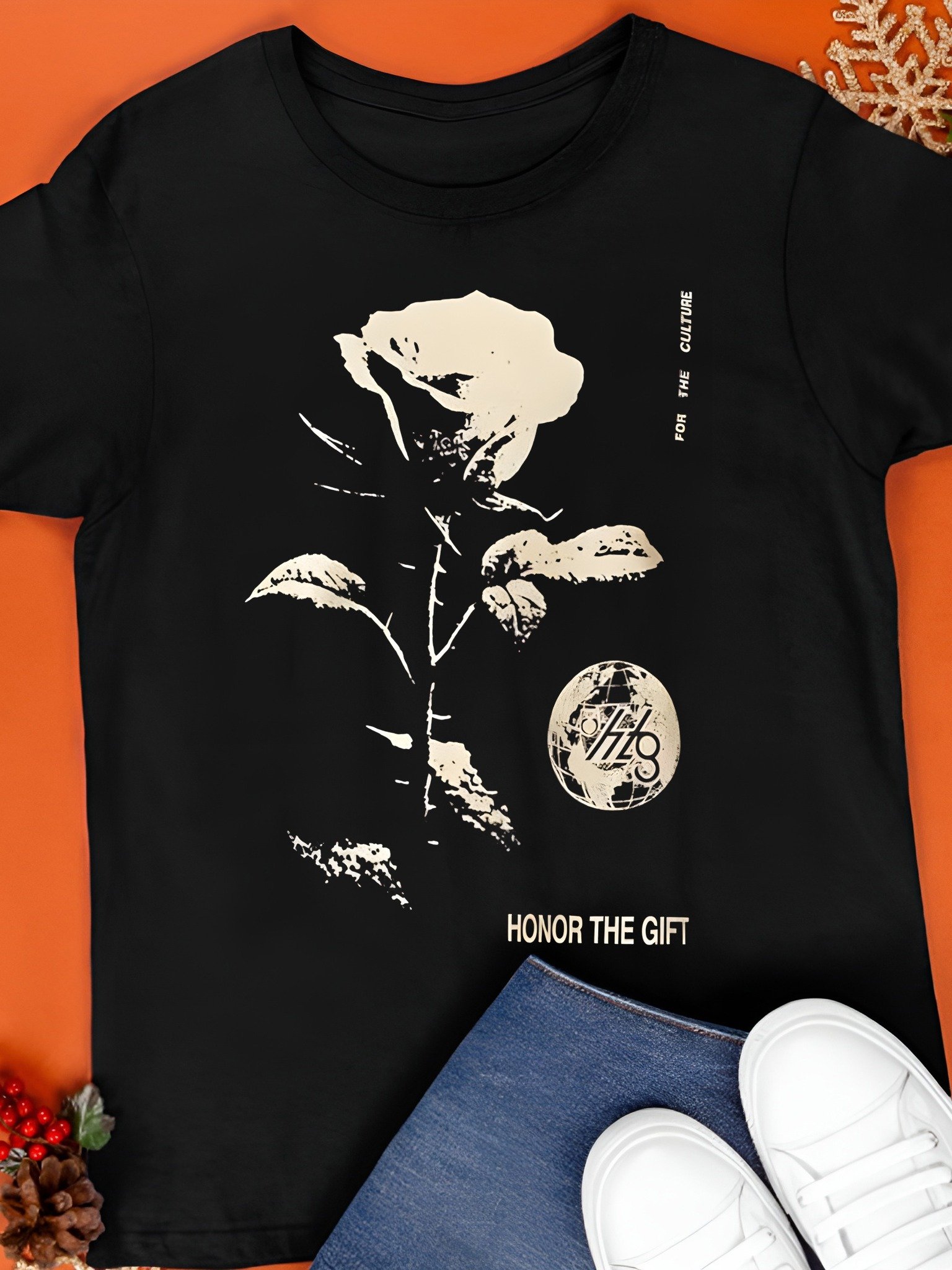 Louis Tomlinson in London Honor the Gift Rose From Concrete Shirt product image (1)