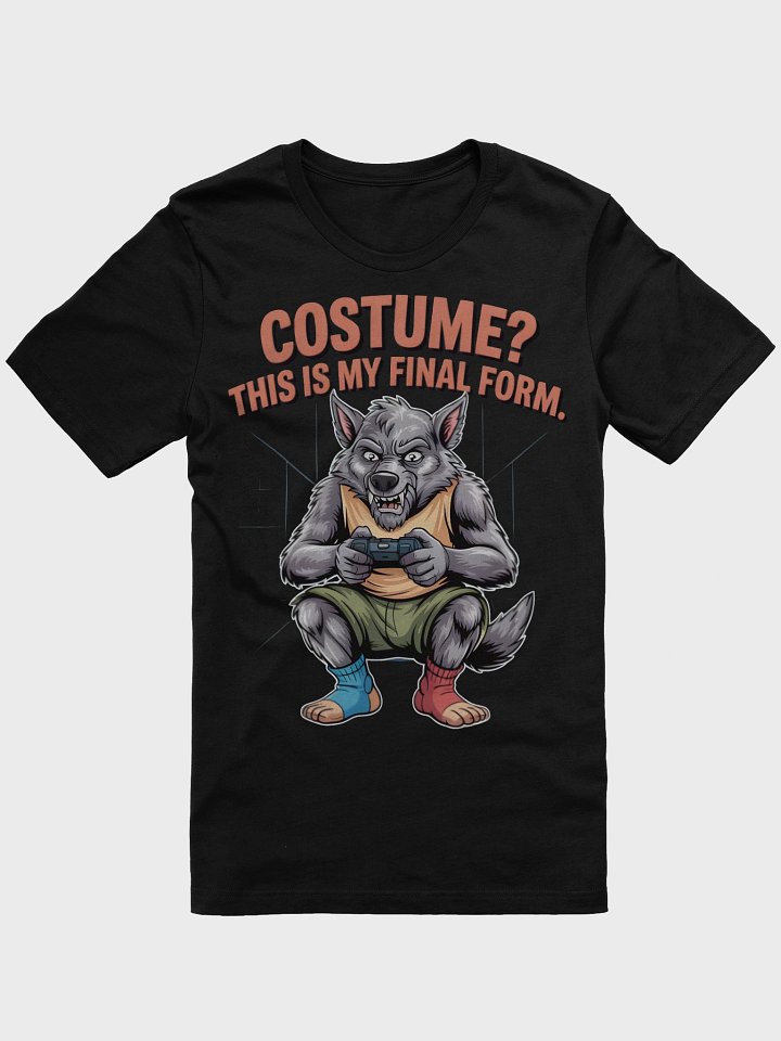 Gamer Wolf Costume Tee product image (1)