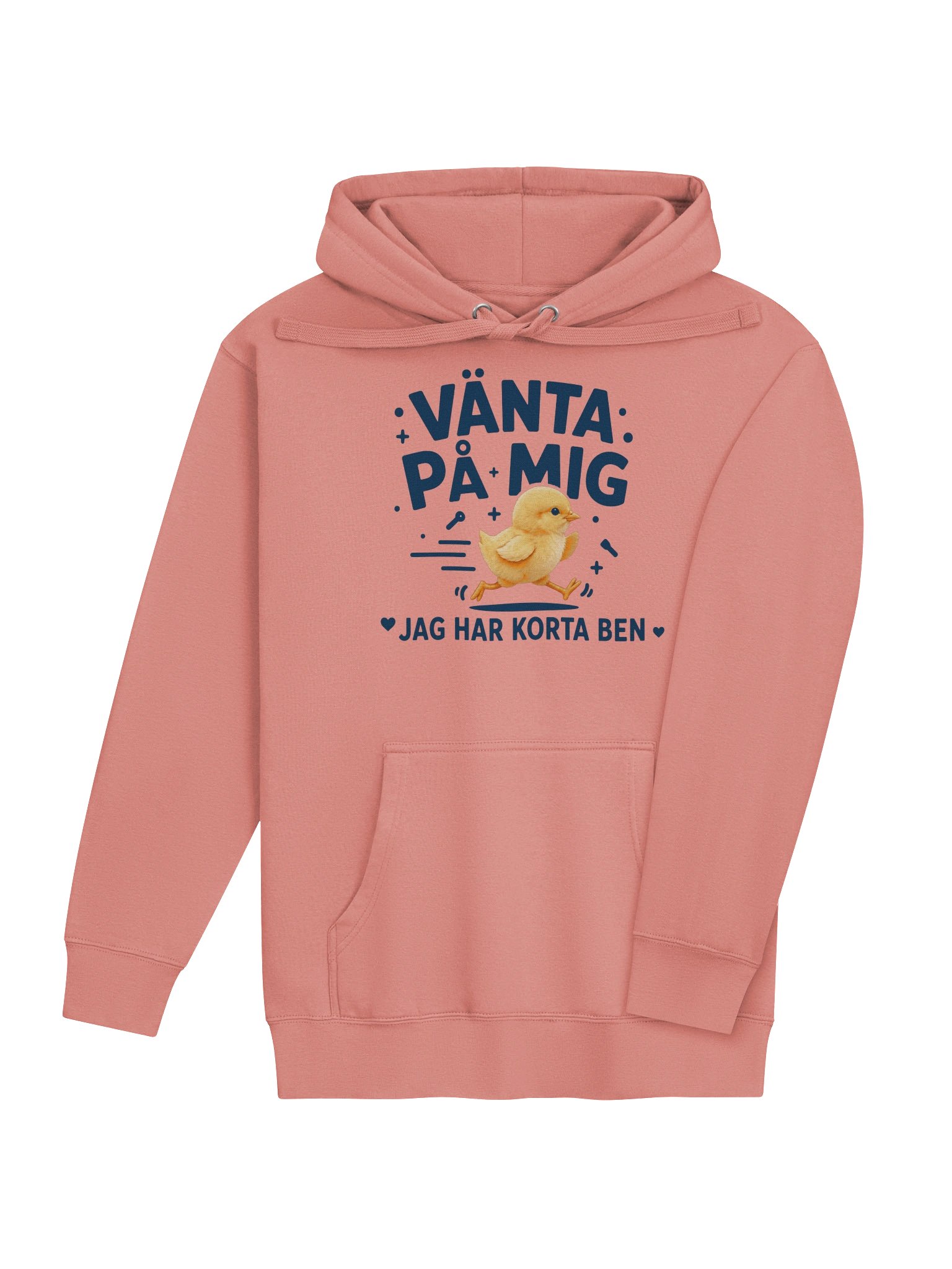 Vänta På Mig – Rolig Hoodie med Söt Kyckling product image (13)