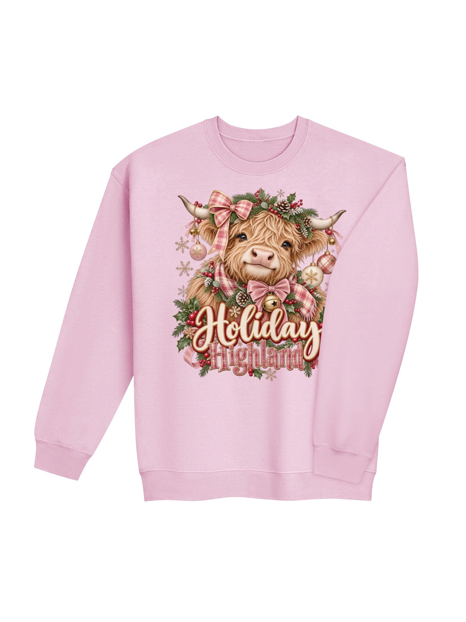 Holiday Highland Coquette Christmas Cow product image (7)