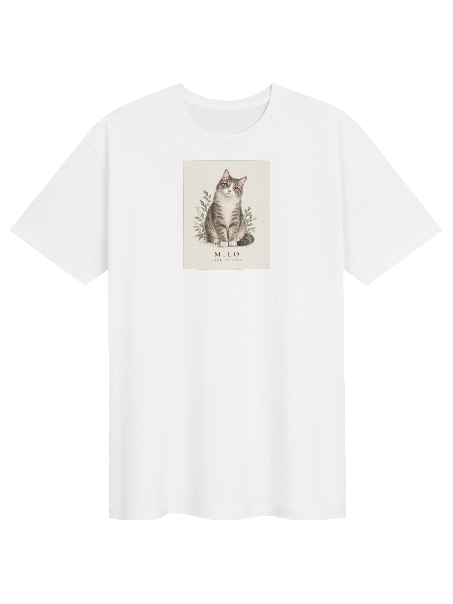 Milo Botanical Cat T-Shirt product image (1)