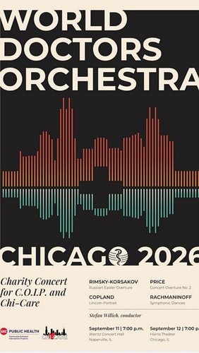 One incredible week with the World Doctors Orchestra, culminating in the finale of Rachmaninoff’s Symphonic Dances.

Thank yo...