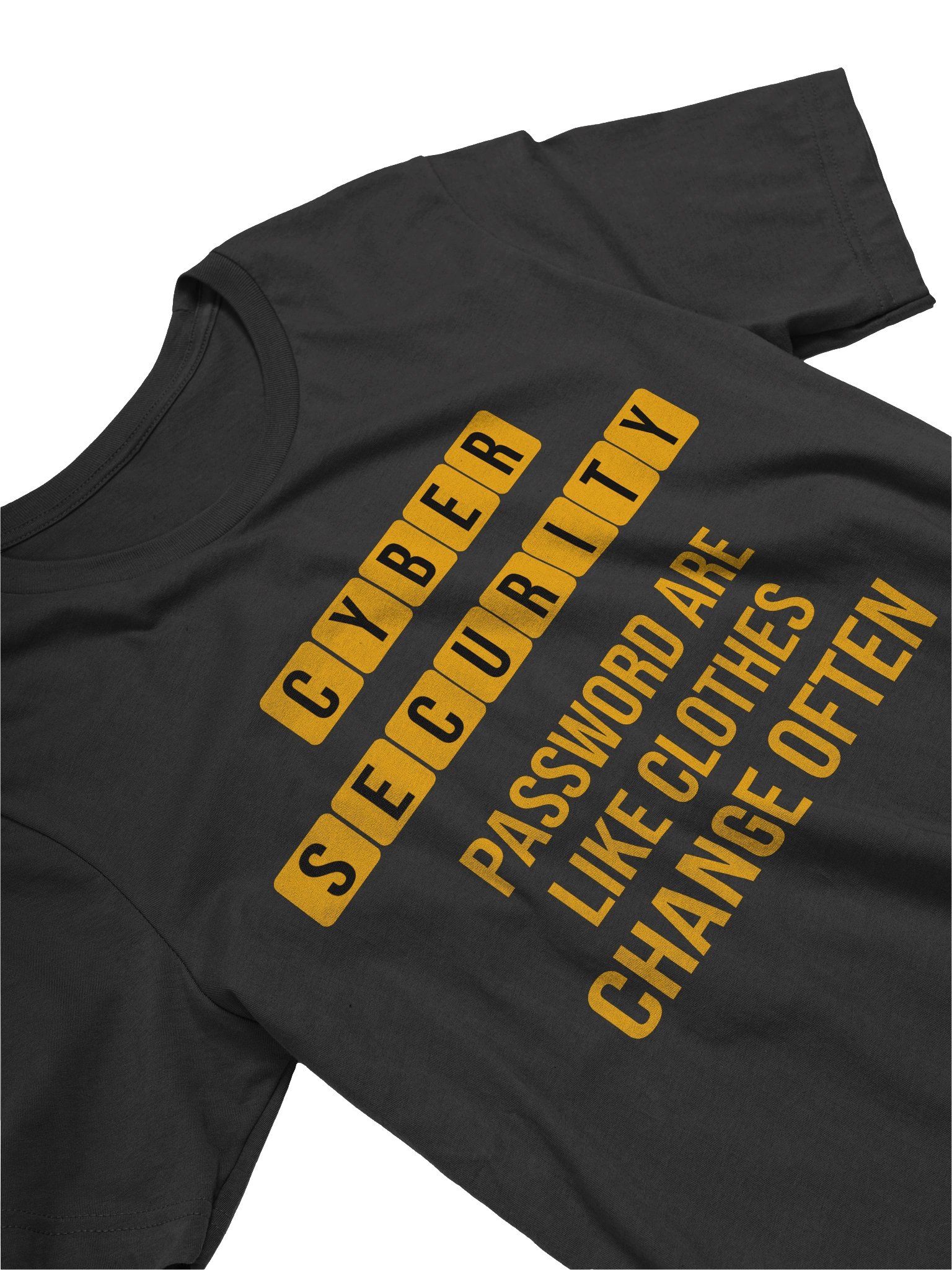Passwords Are Like Clothes, Change Often — Cybersecurity Humour T-Shirt | Infosec Gift product image (2)