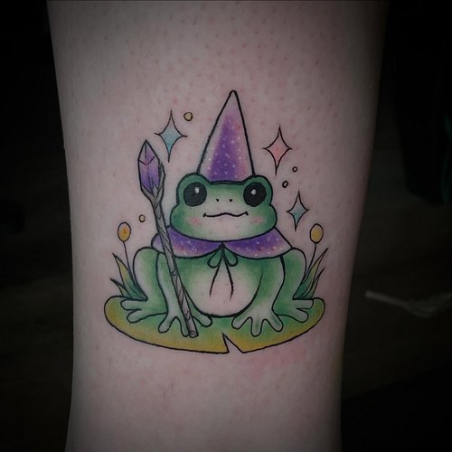 A whimsical lil guy for Allyson! Thank you so much! 🫶🐸🔮✨