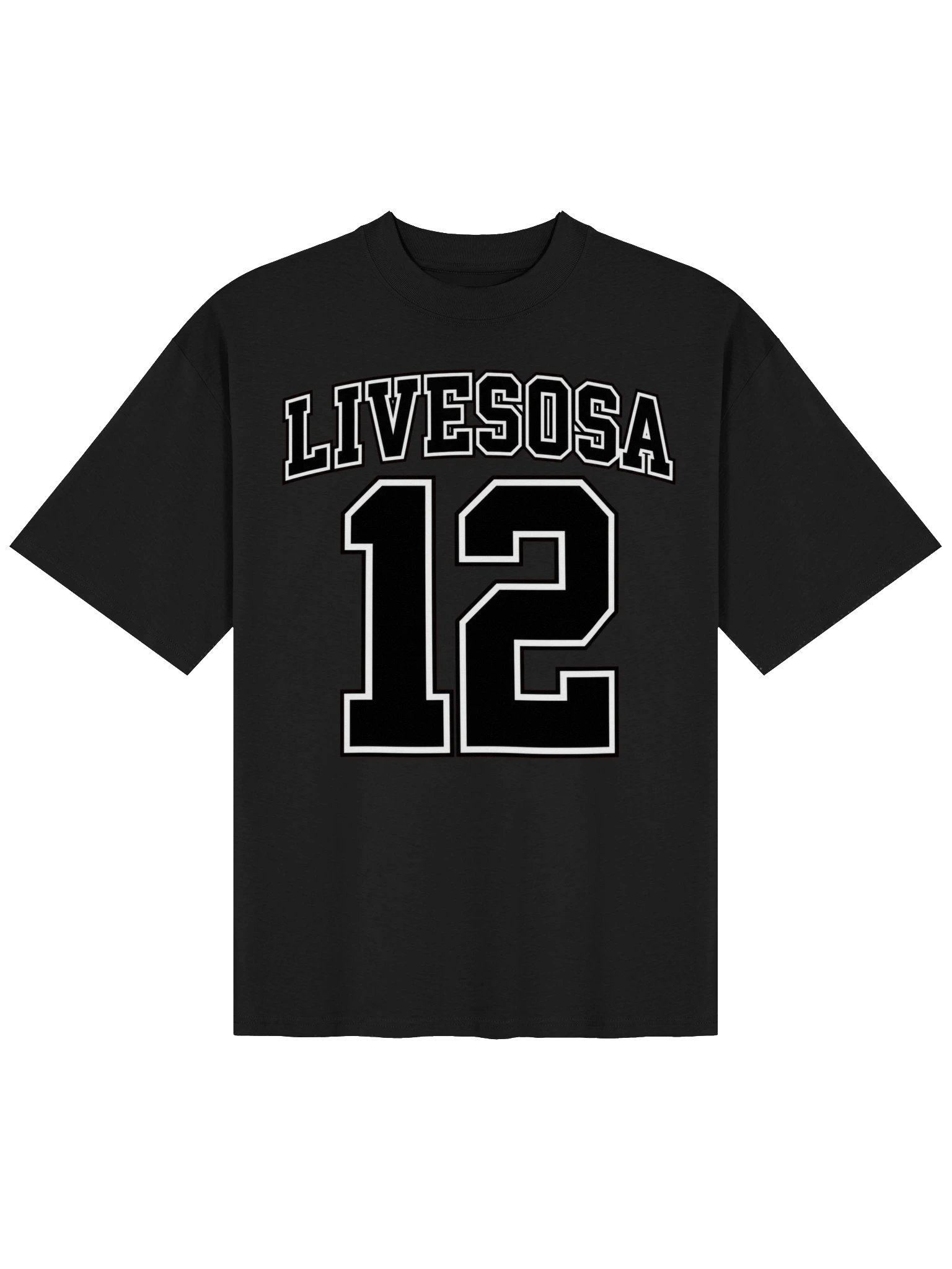 LIVE x STGH Oversized Tee product image (1)