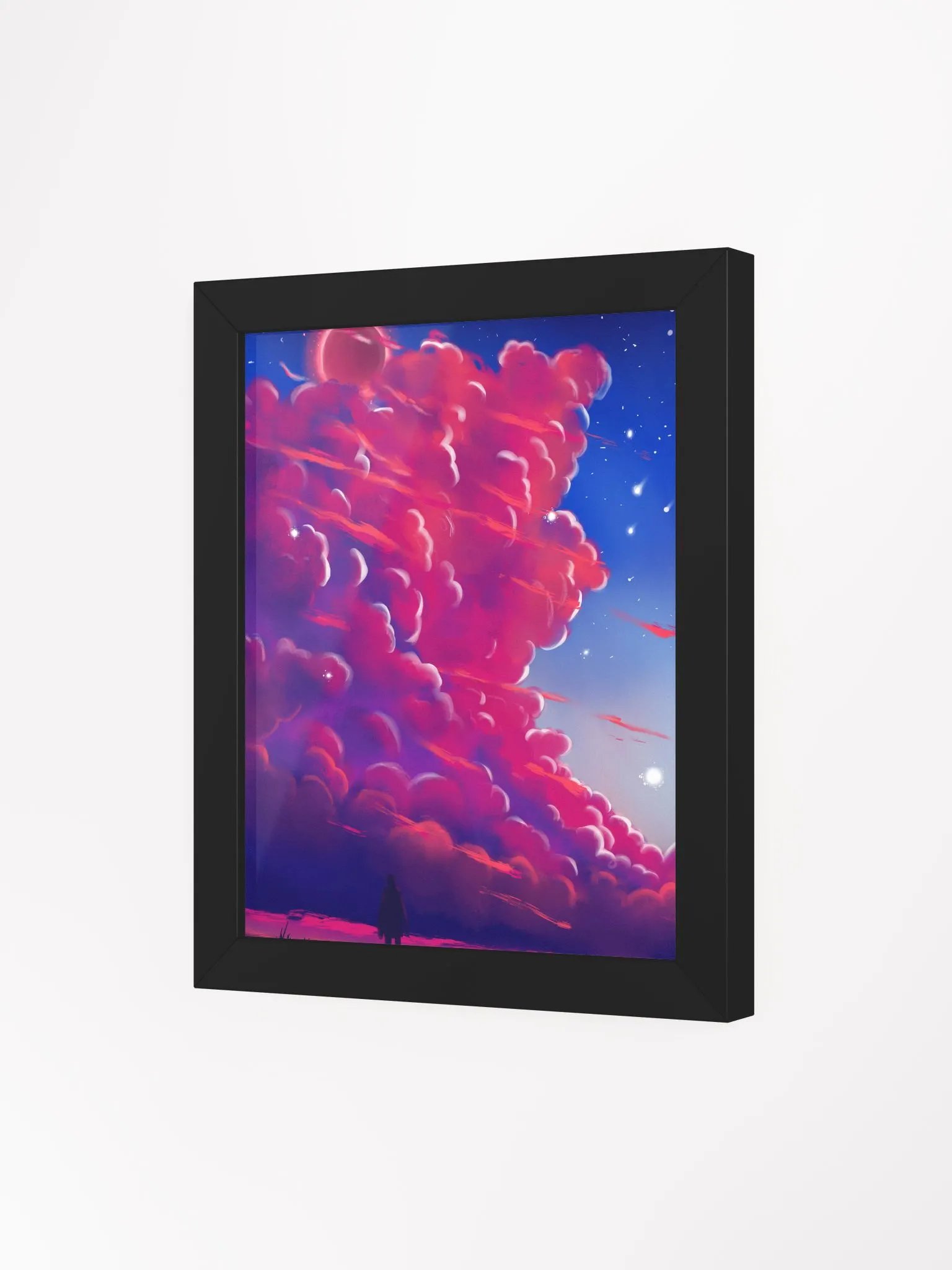 Electric Pink (Framed High-Quality Matte Poster) product image (3)