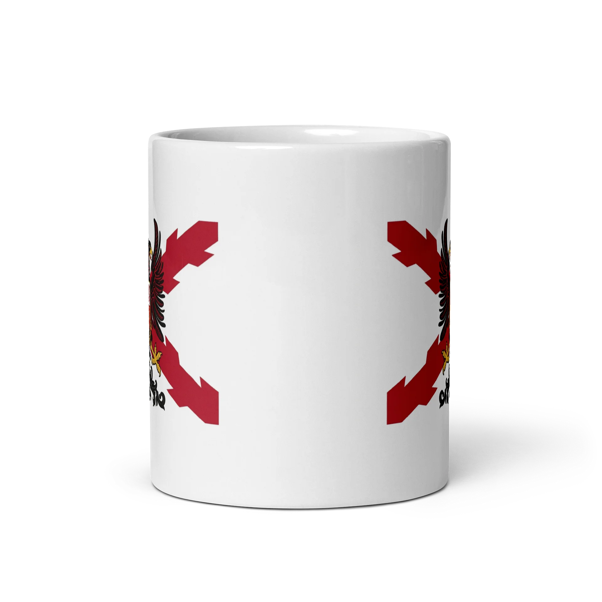 Taza de bandera de Cruz de Borgoña product image (3)