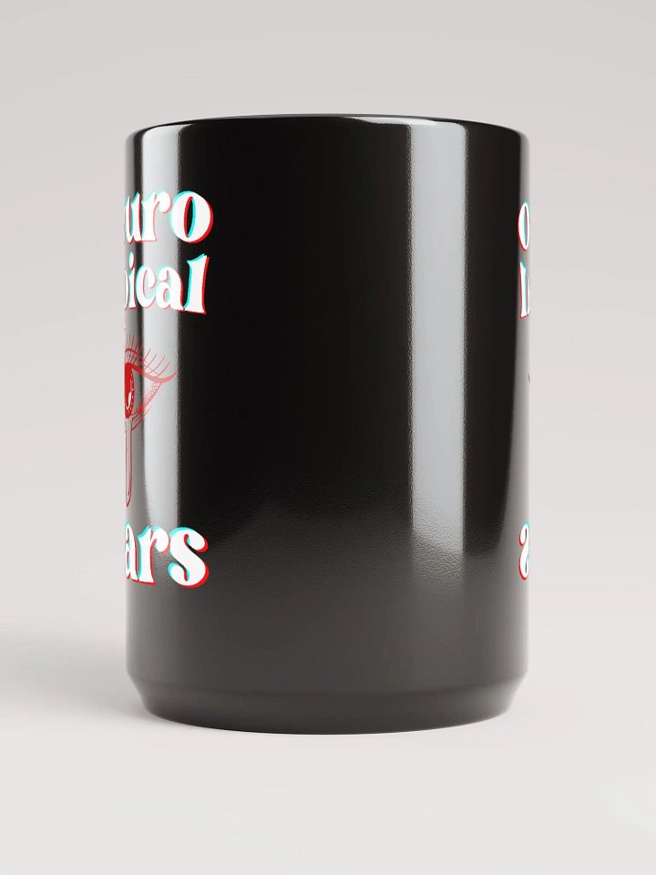 NEUROTYPICAL TEARS black glossy mug product image (2)