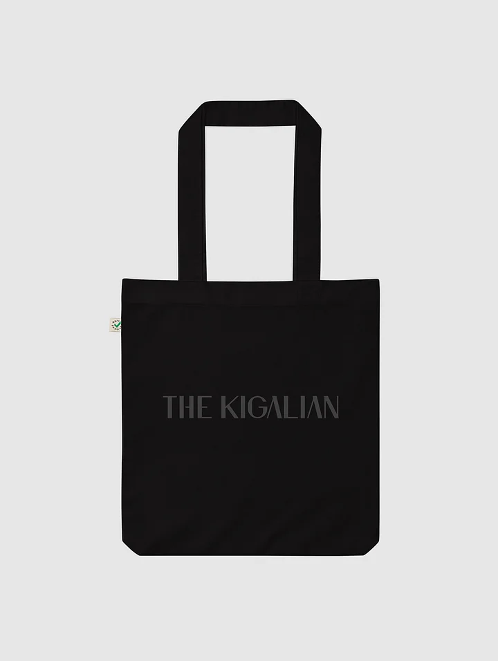 Organic Fashion Tote Bag with Black Kigalian Logo product image (2)