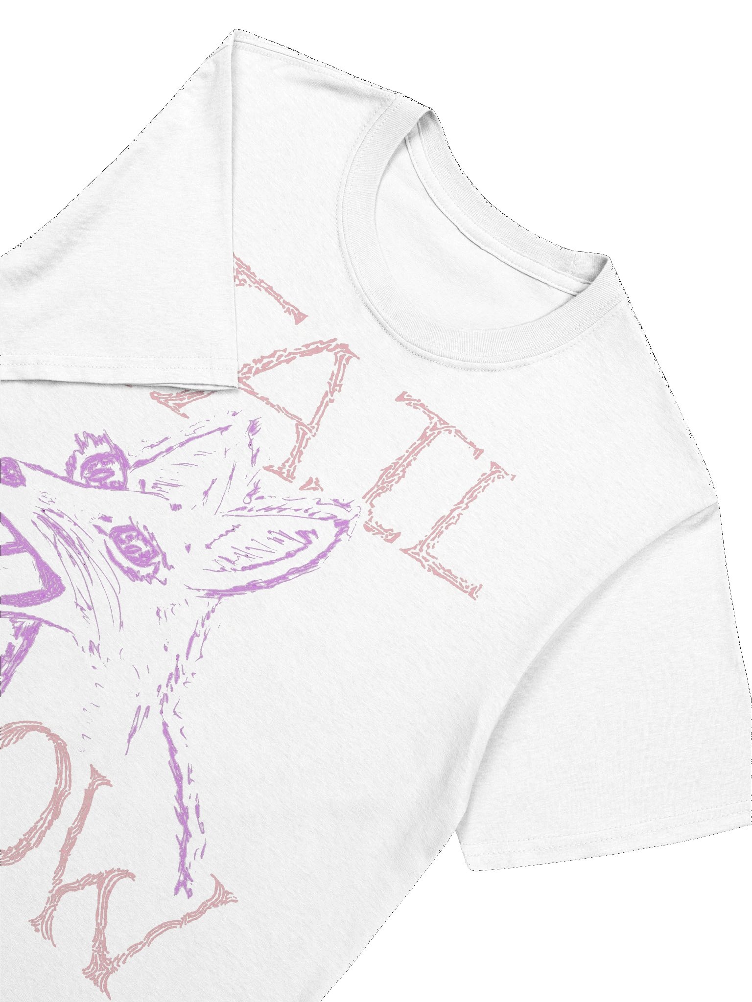 Tail Glow - Screaming Fox T-shirt - White product image (5)