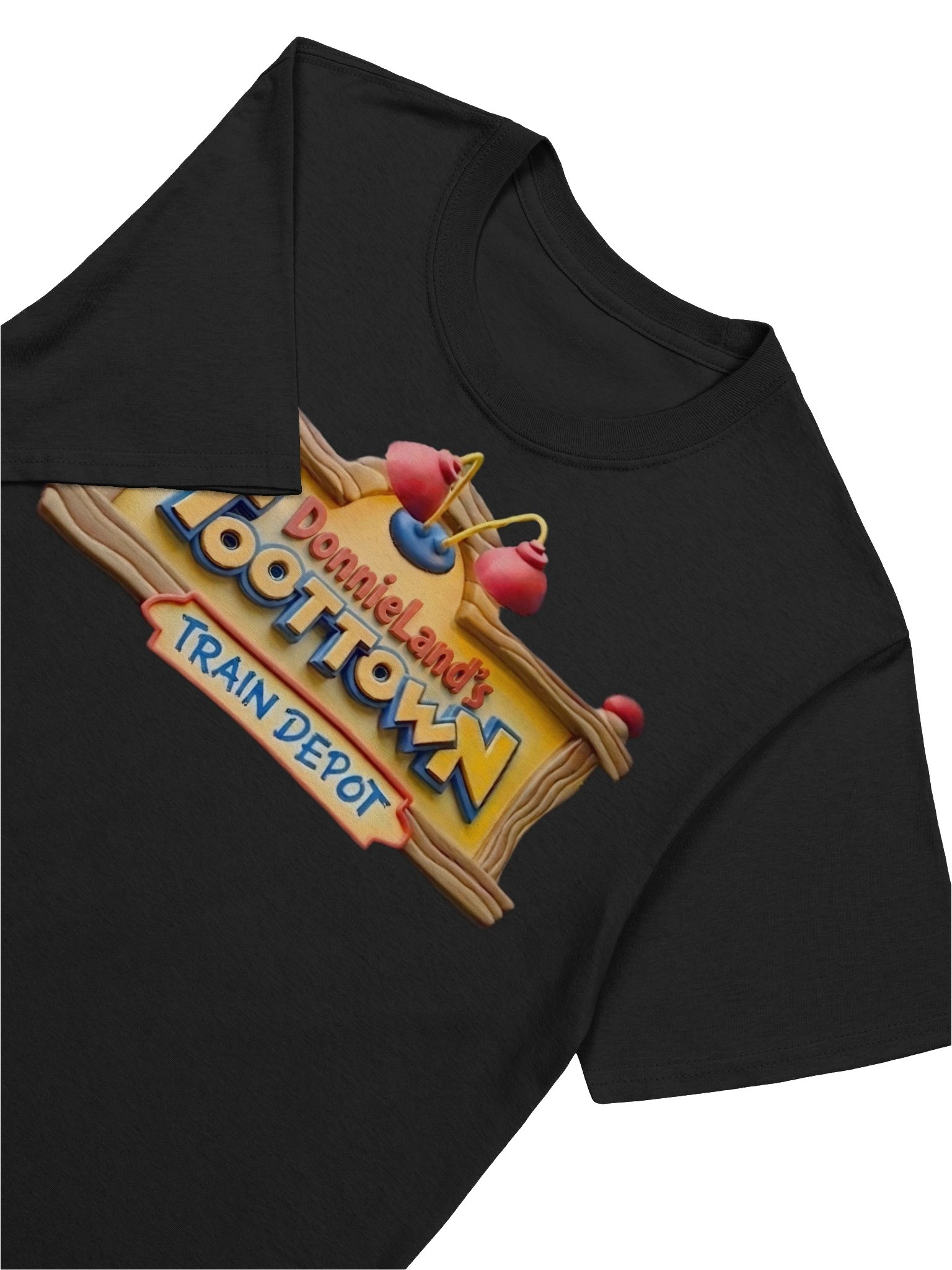 DONNIELAND TootTown Train Depot Unisex T-Shirt product image (7)