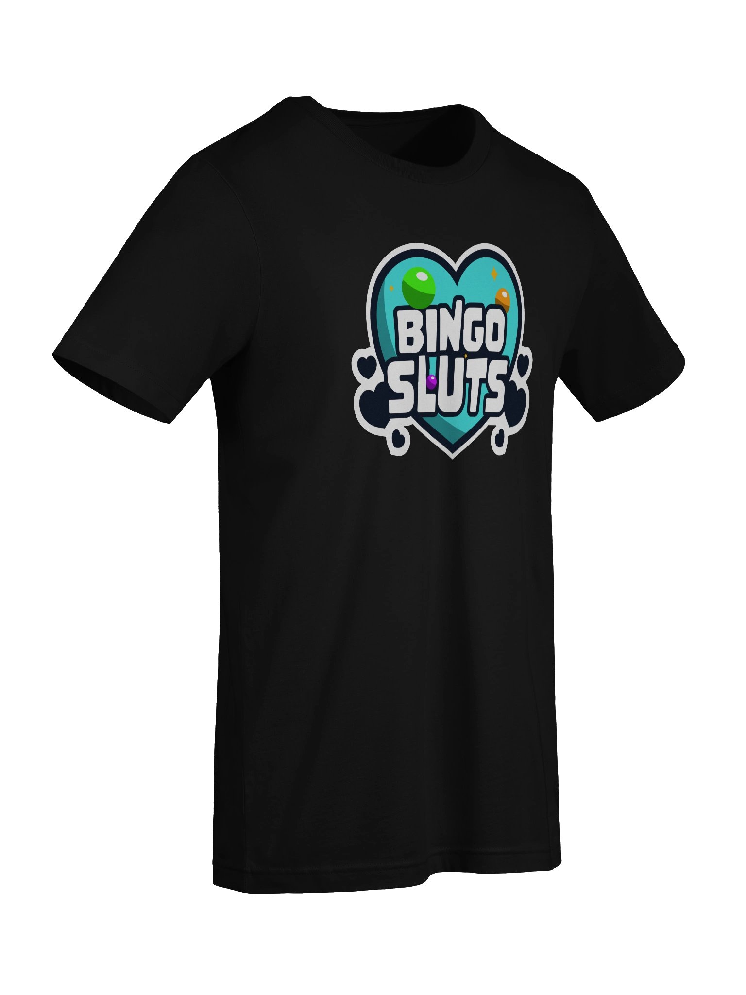 Bingo Sluts Neon Heart Logo Tee product image (61)