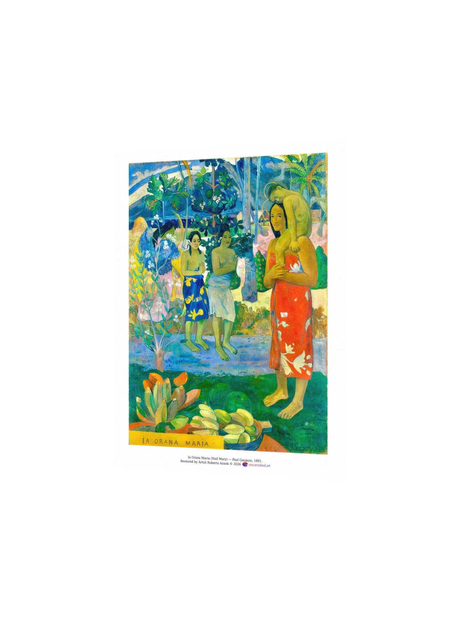 Ia Orana Maria (Hail Mary) — Small Poster product image (2)
