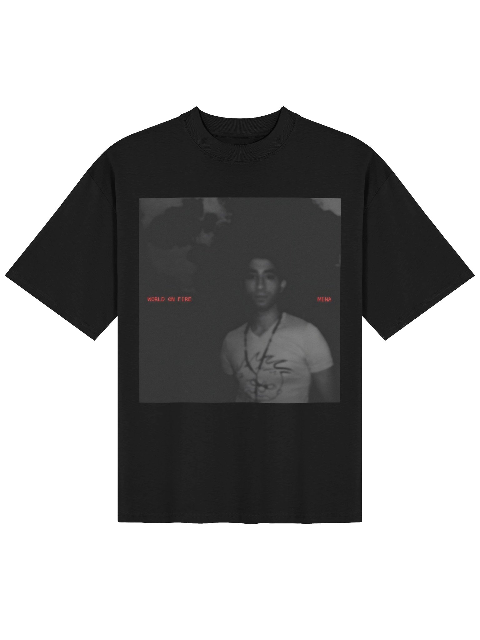 World on Fire Organic Oversized Tee product image (1)