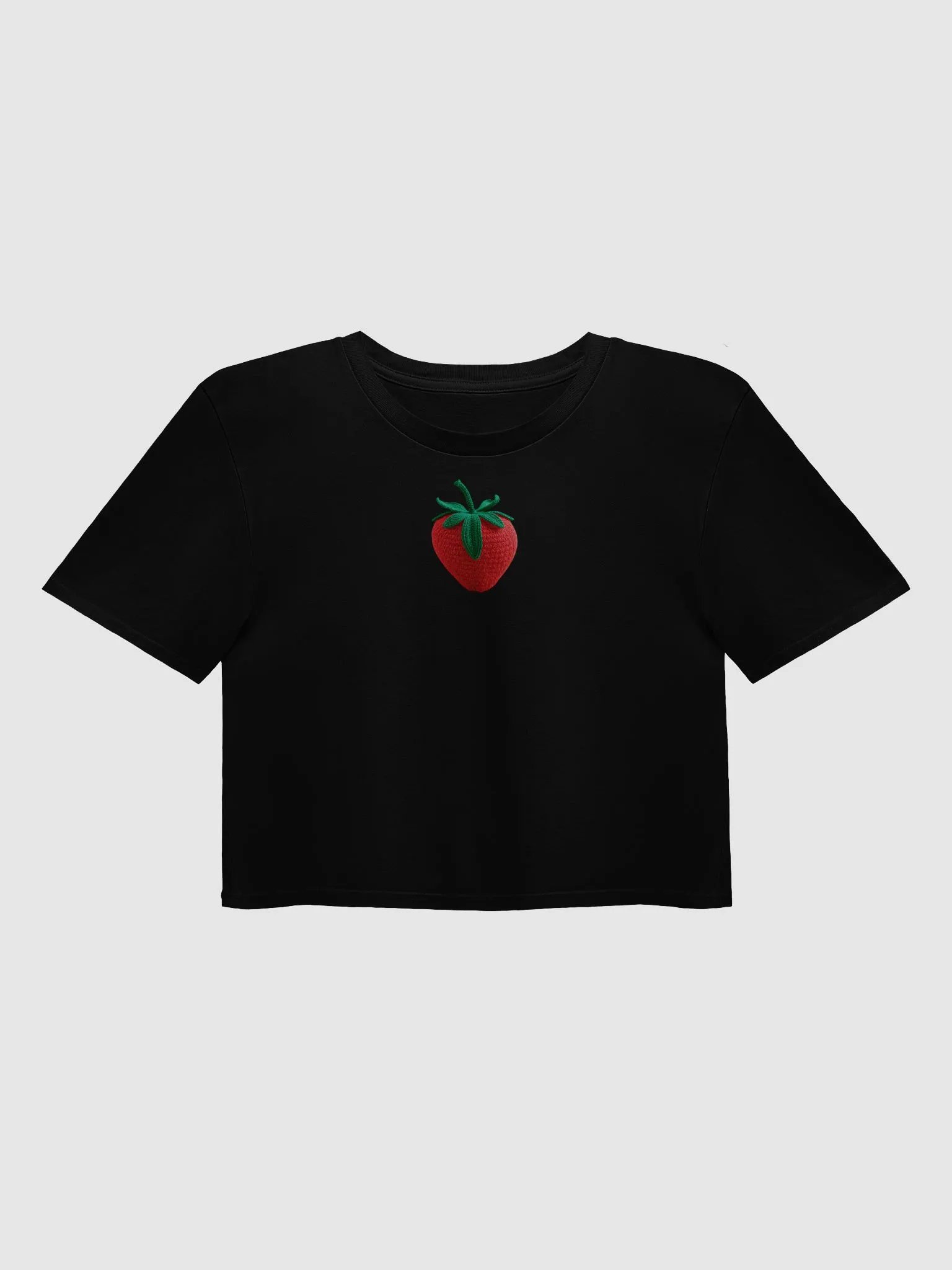 CozyAvocado Women's Premium Strawberry Crop Top #1 product image (4)