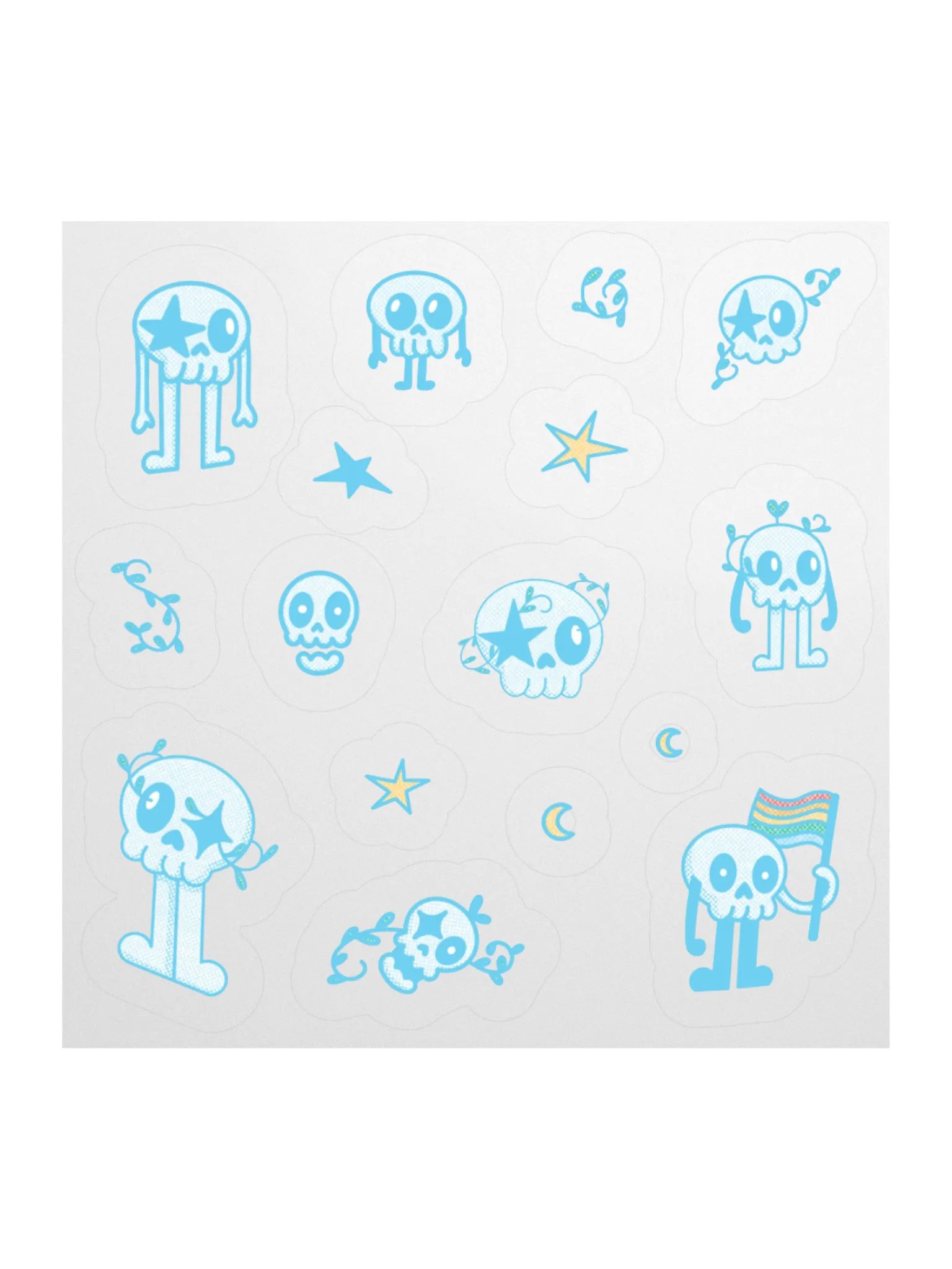 Skullark Sticker Sheet product image (1)