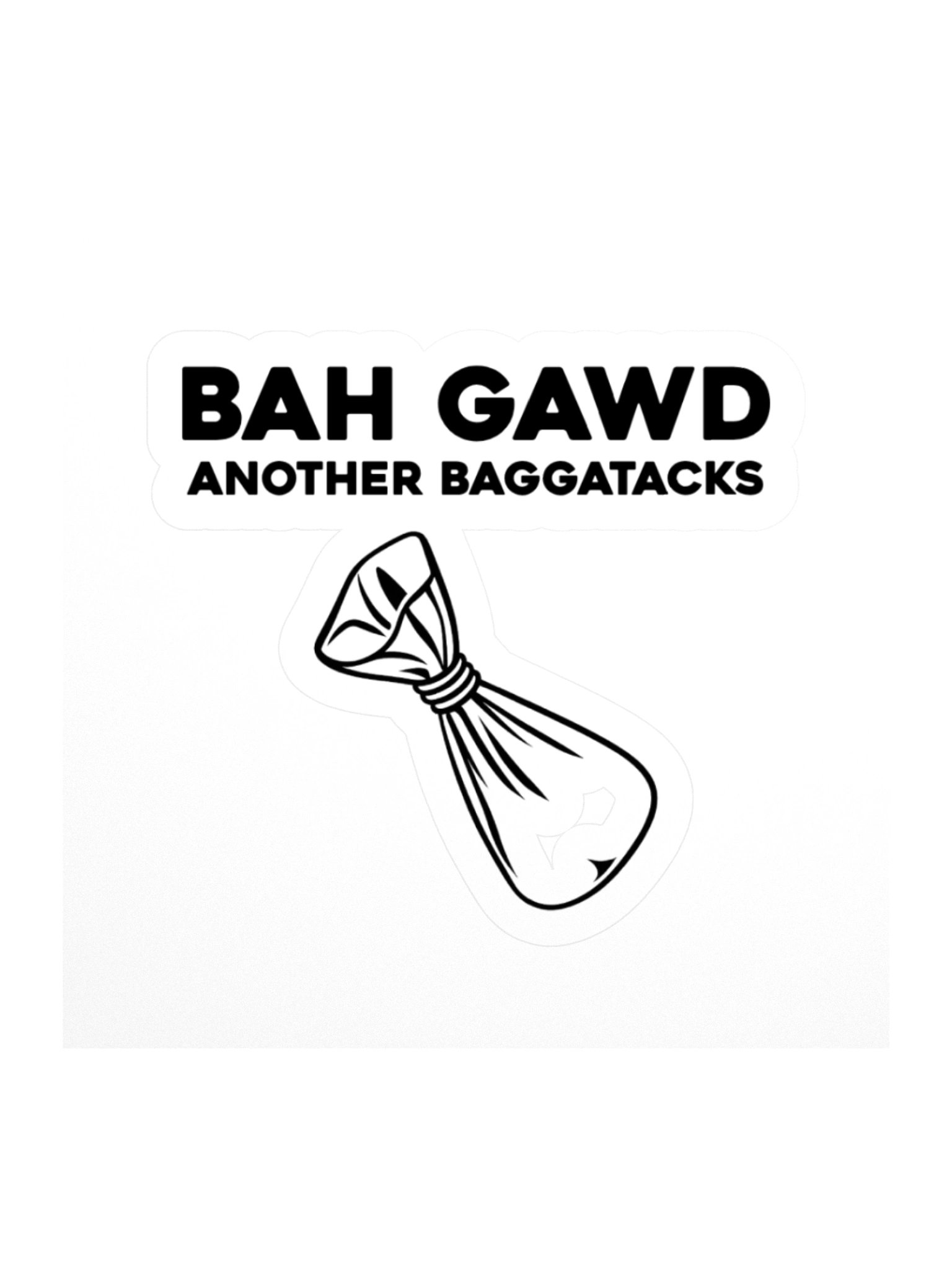 BAGGATACKS STICKER product image (1)