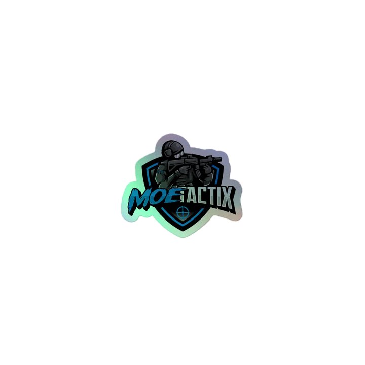 Tactical Holographic Sticker Sheet – Moetactix Edition product image (1)