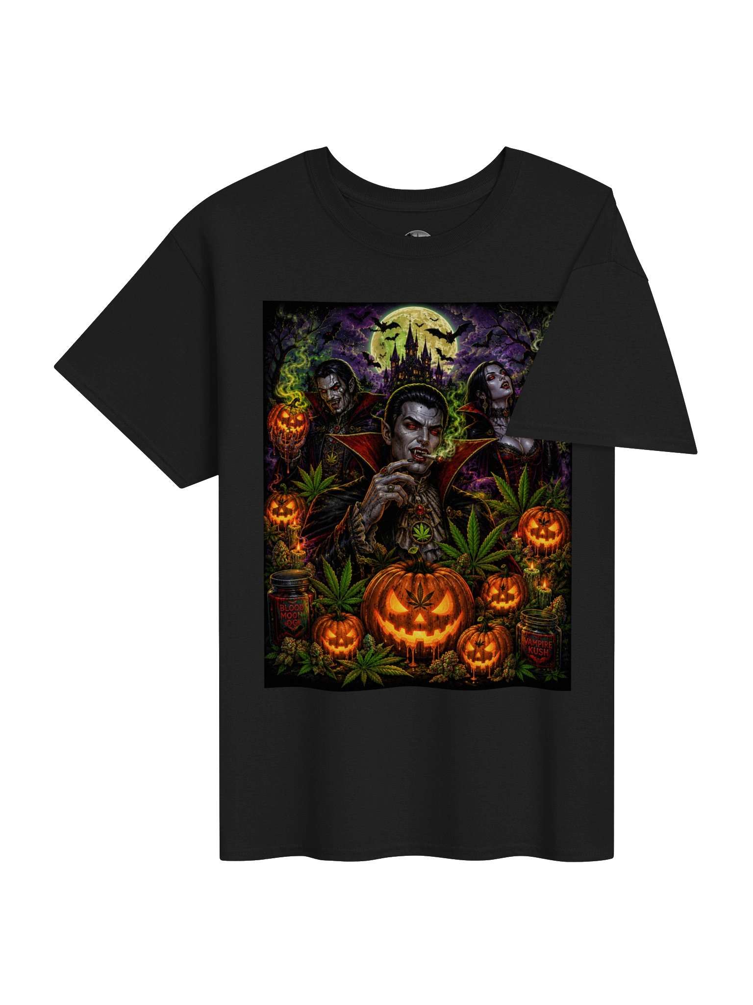 Blood Moon Vampire Graphic Tee product image (4)