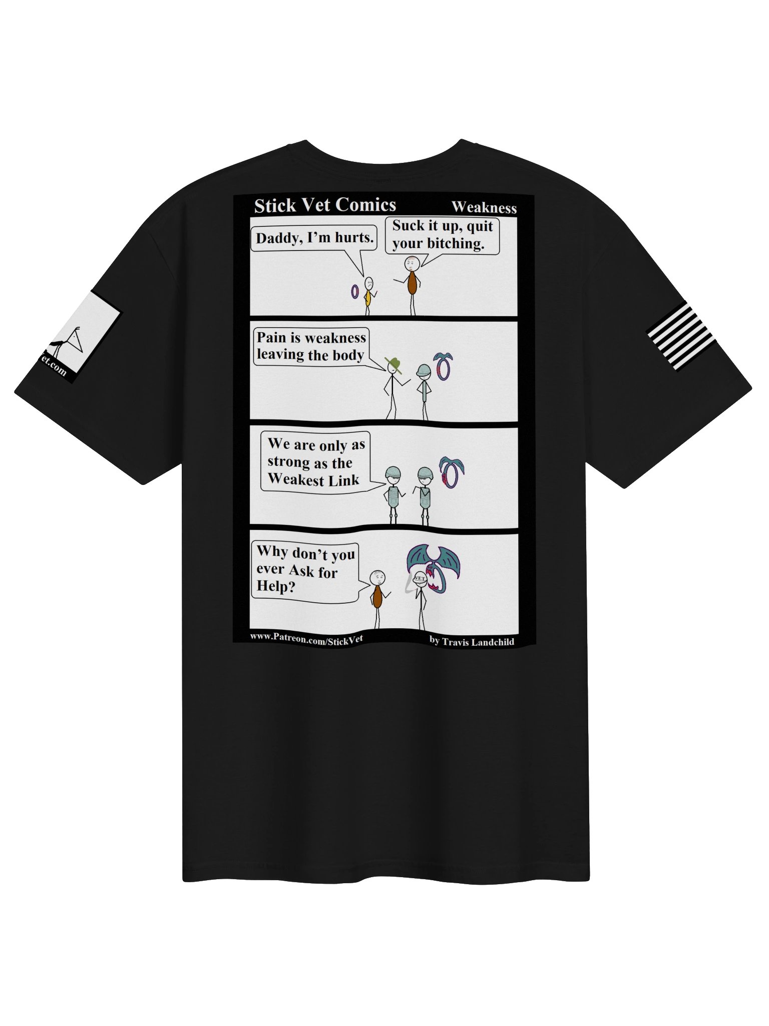 Anxiety and Fear Comics Shirt product image (2)