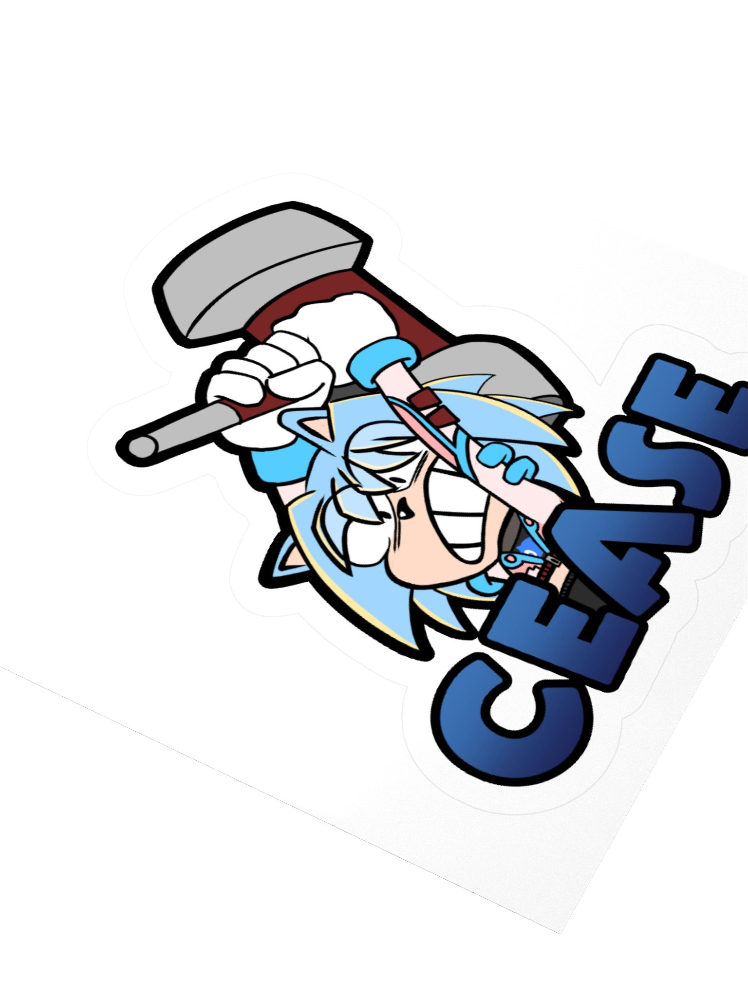 CEASE sticker! product image (7)