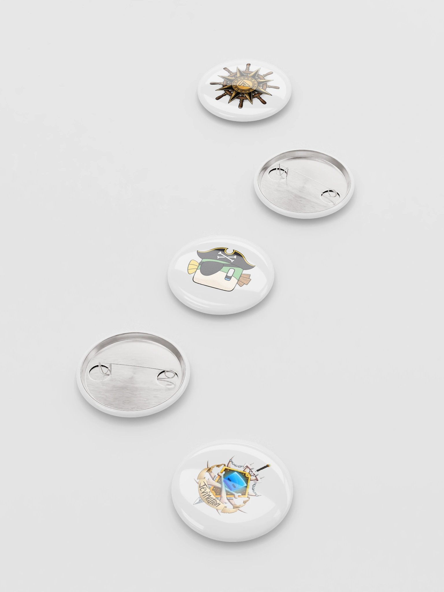 Pirate Jev's Pin Set! product image (5)