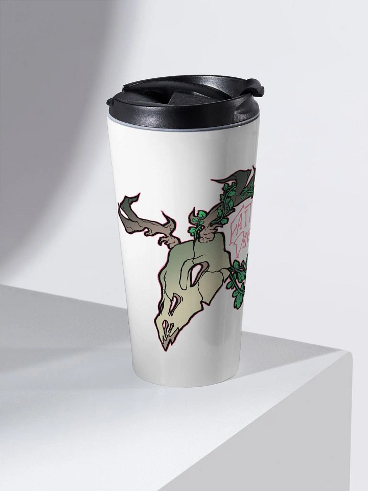 Faithless logo stainless steel travel mug product image (2)