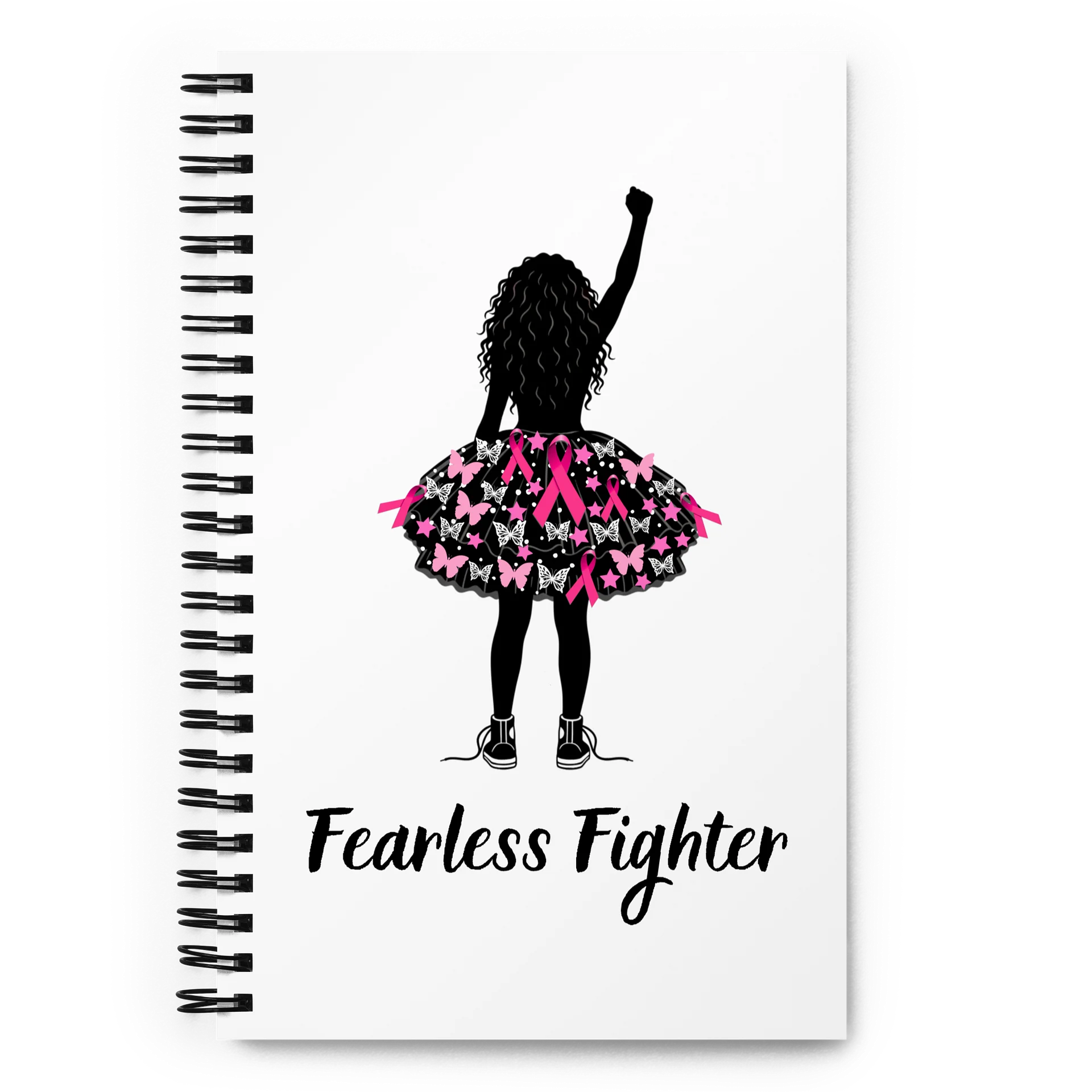 Breast Cancer - Fearless Fighter Spiral Journal product image (1)