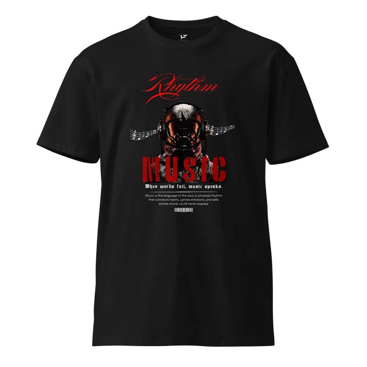 Rhythm MUSIC Unisex Premium T-Shirt product image (1)