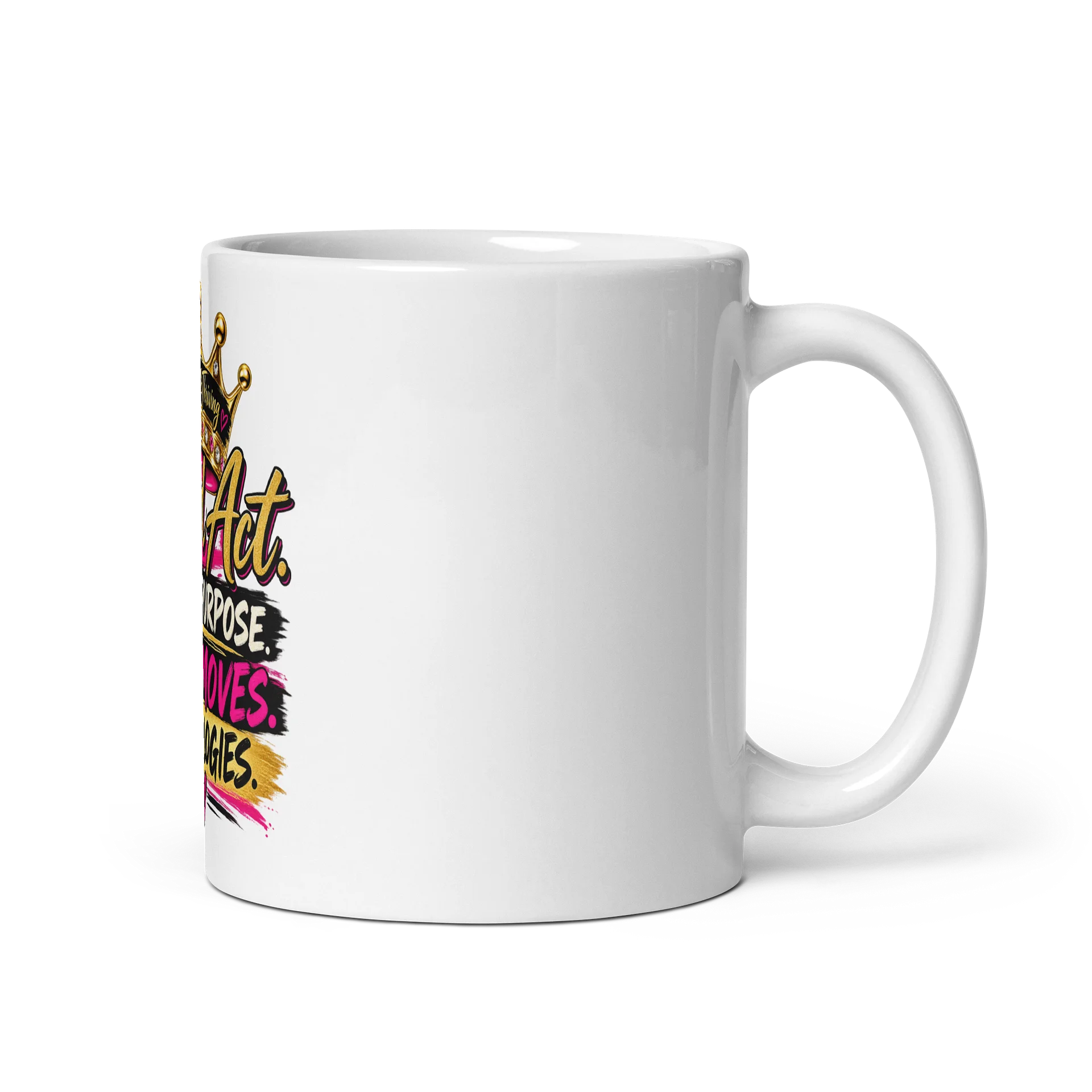 Unbothered & Thriving Crown Mug product image (1)