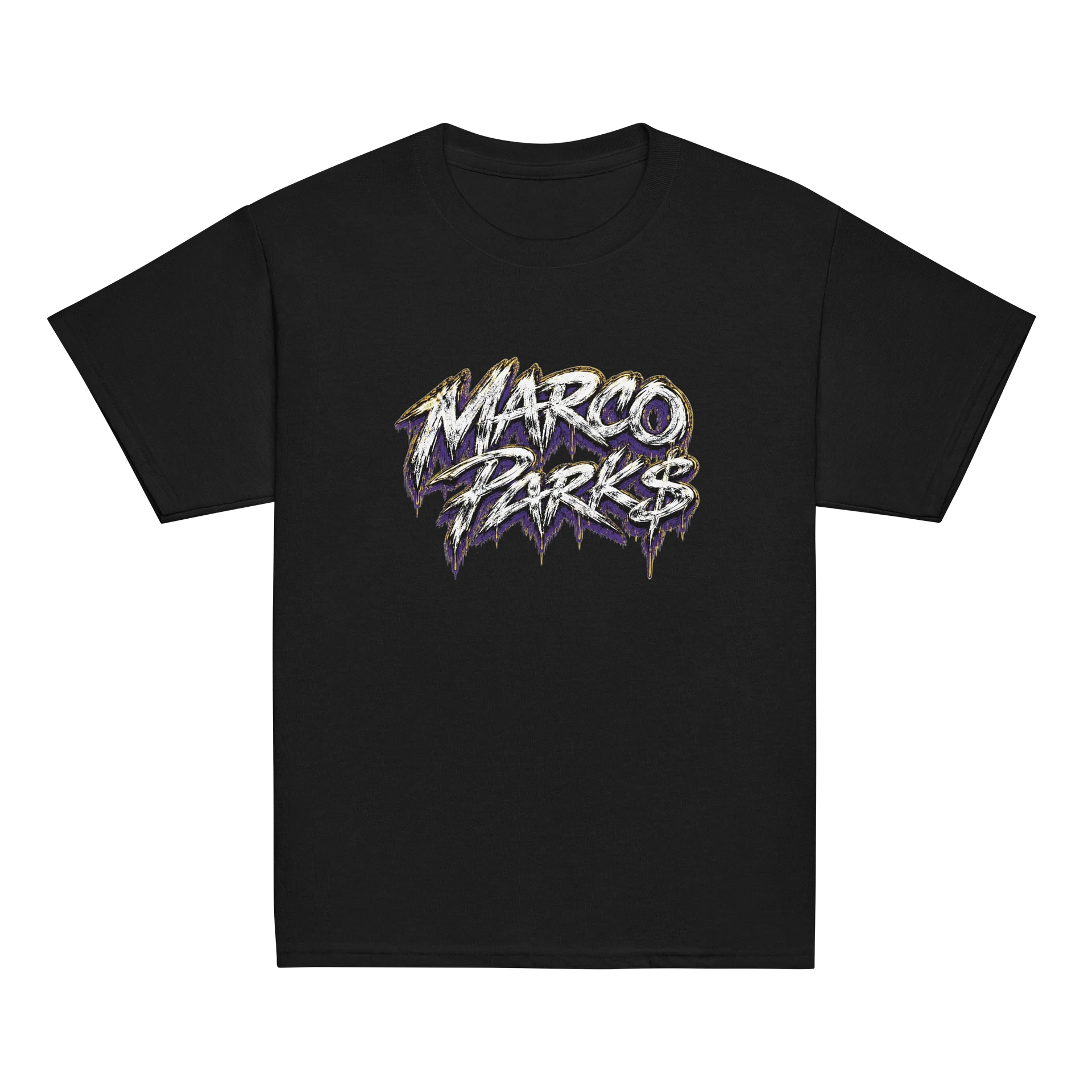 Marco Park$ Youth Purple & Gold Tee product image (2)