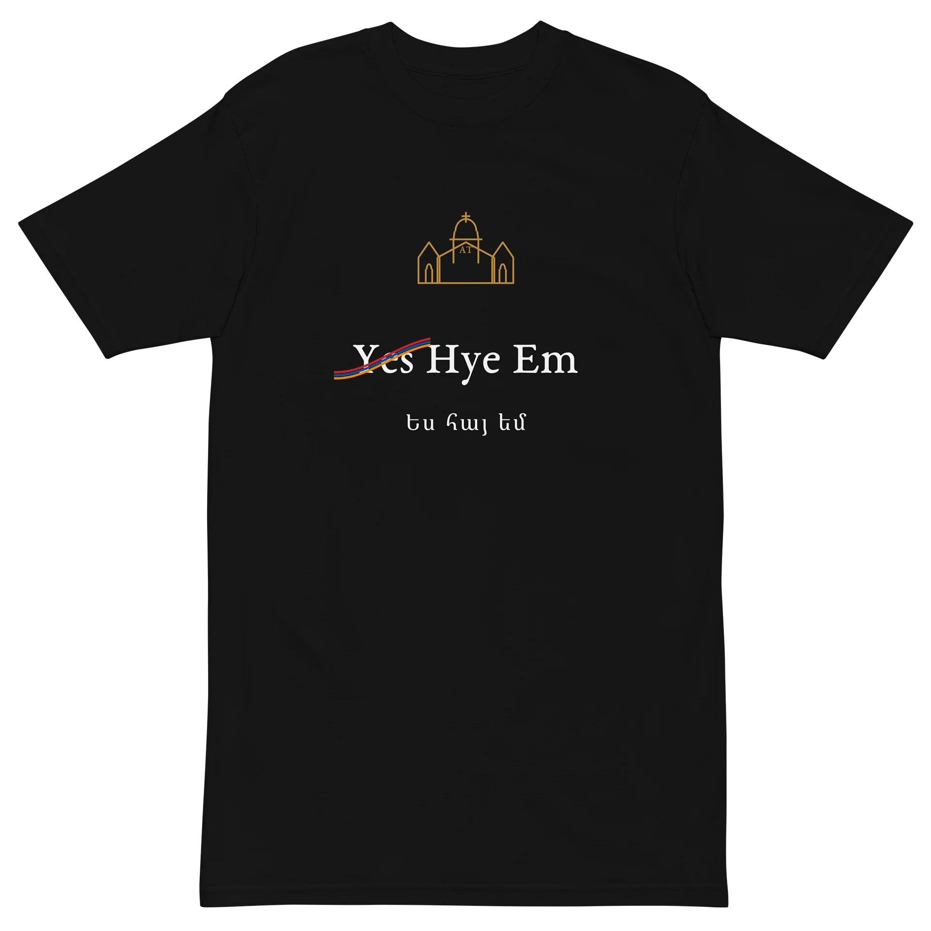 Yes Hye Em Classic Black Tee product image (2)