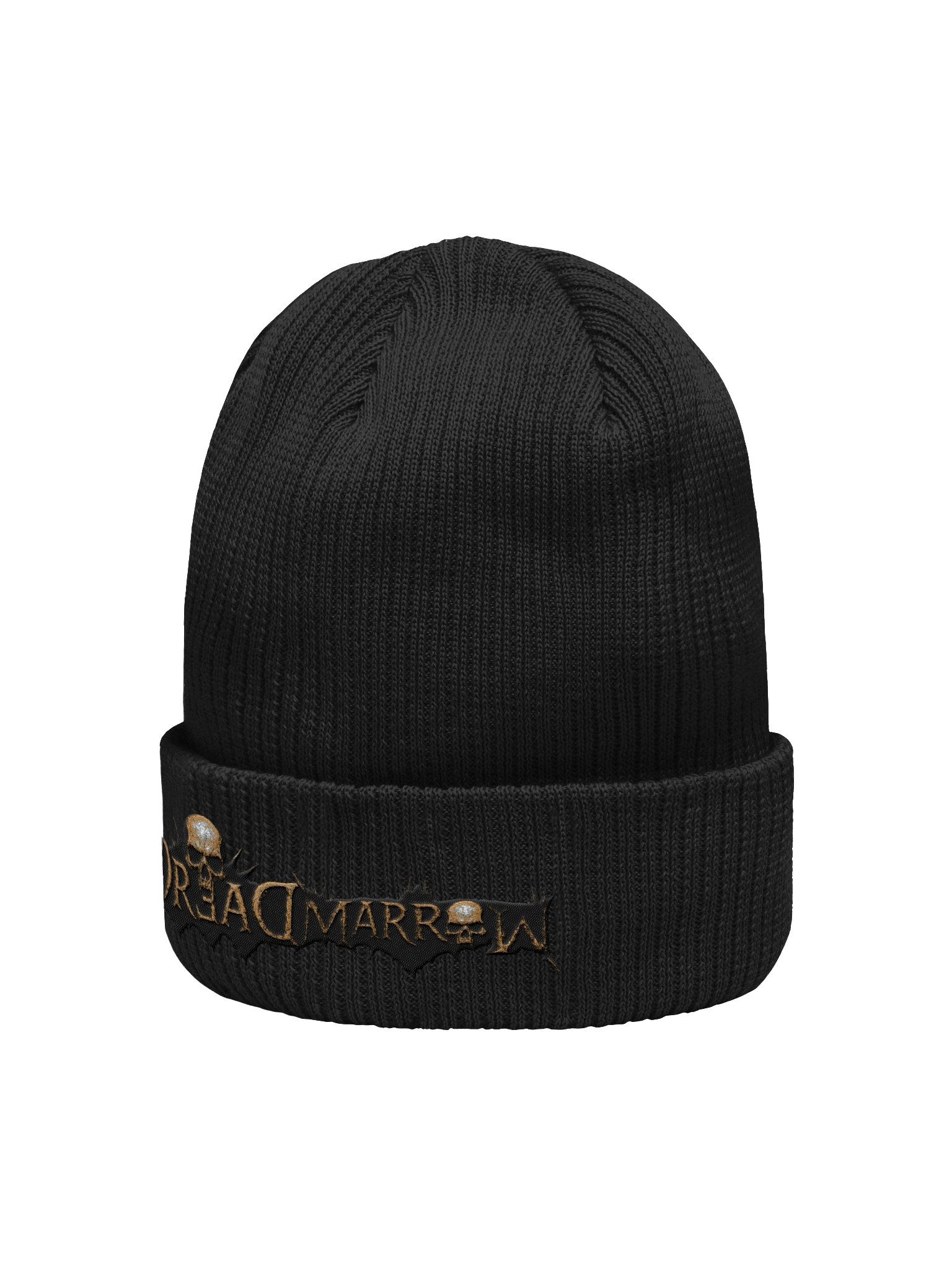 DR3ADMARROW Logo & Skull Graphic Beanie product image (2)
