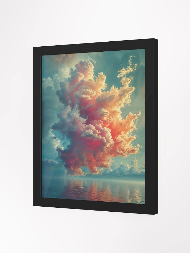 Vibrant Cloud Reflections Framed Print product image (12)
