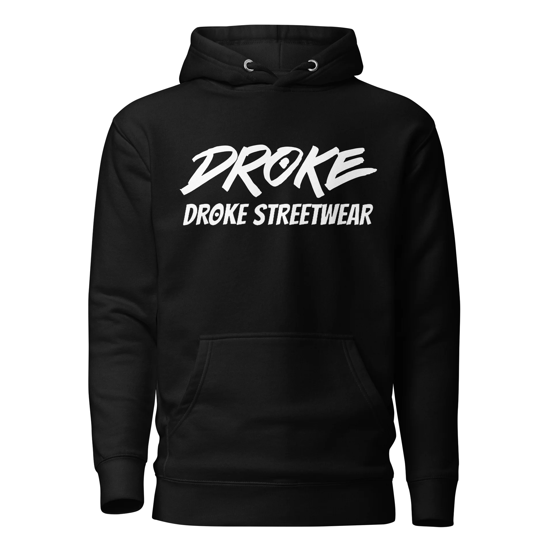 DROKE - White D-DS Logo Hoodie product image (1)