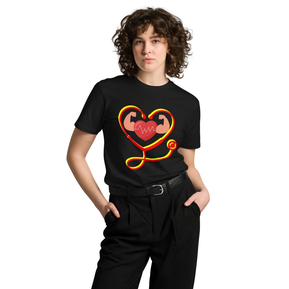 Heartbeat Strength Unisex T-Shirt product image (9)