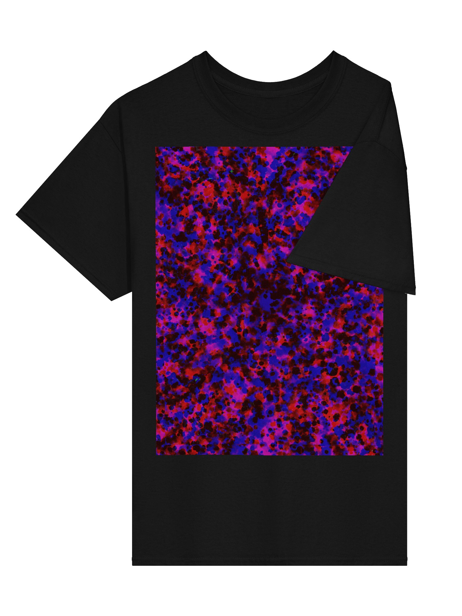 Vibrant Abstract Splatter T-Shirt product image (3)