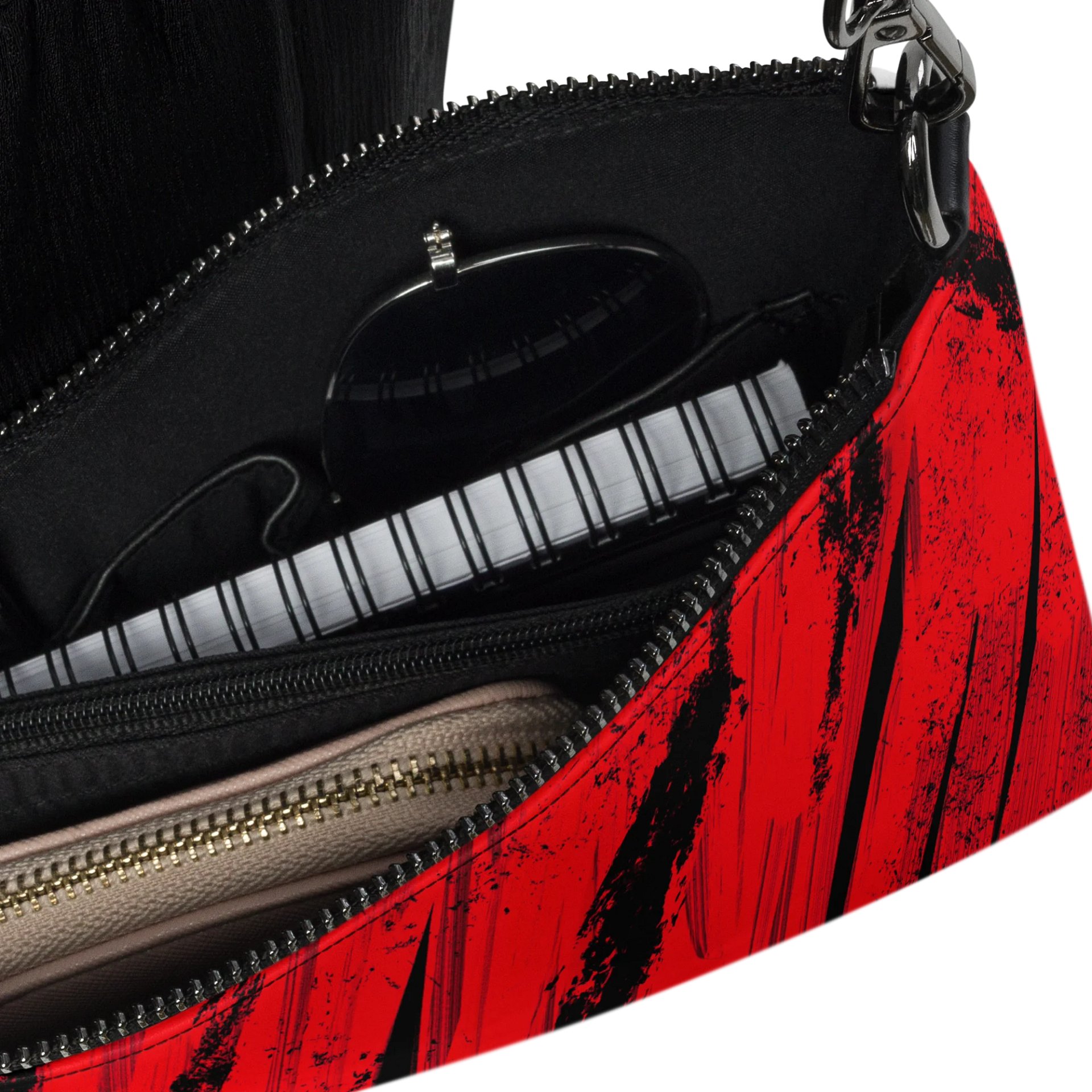 Dynamic Red Splatter Crossbody Bag product image (6)