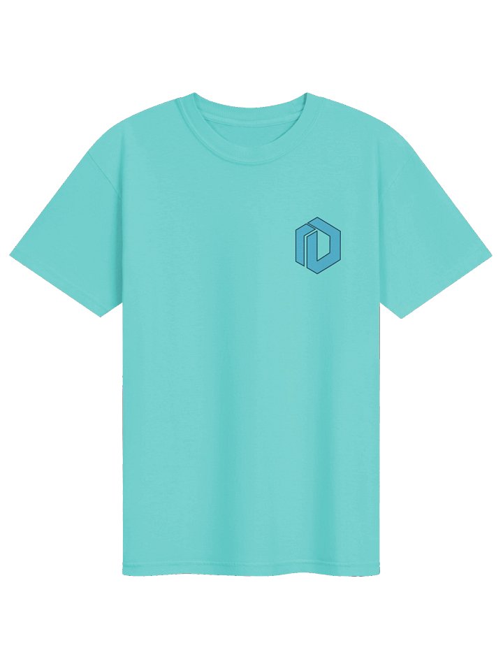 Coastal Tide Tee — Lagoon Blue product image (1)